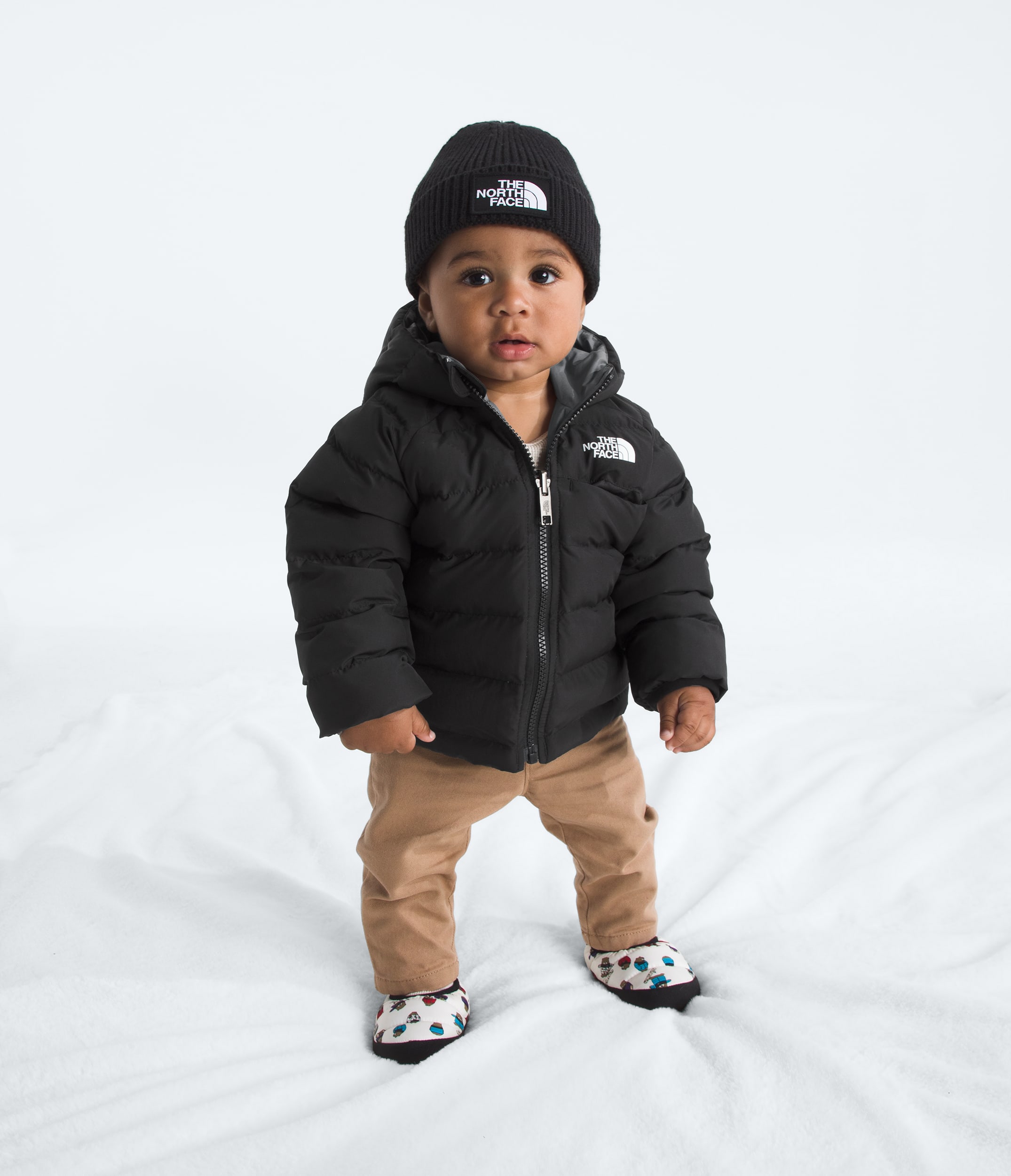 Baby Reversible Perrito Hooded Jacket TNF HERO