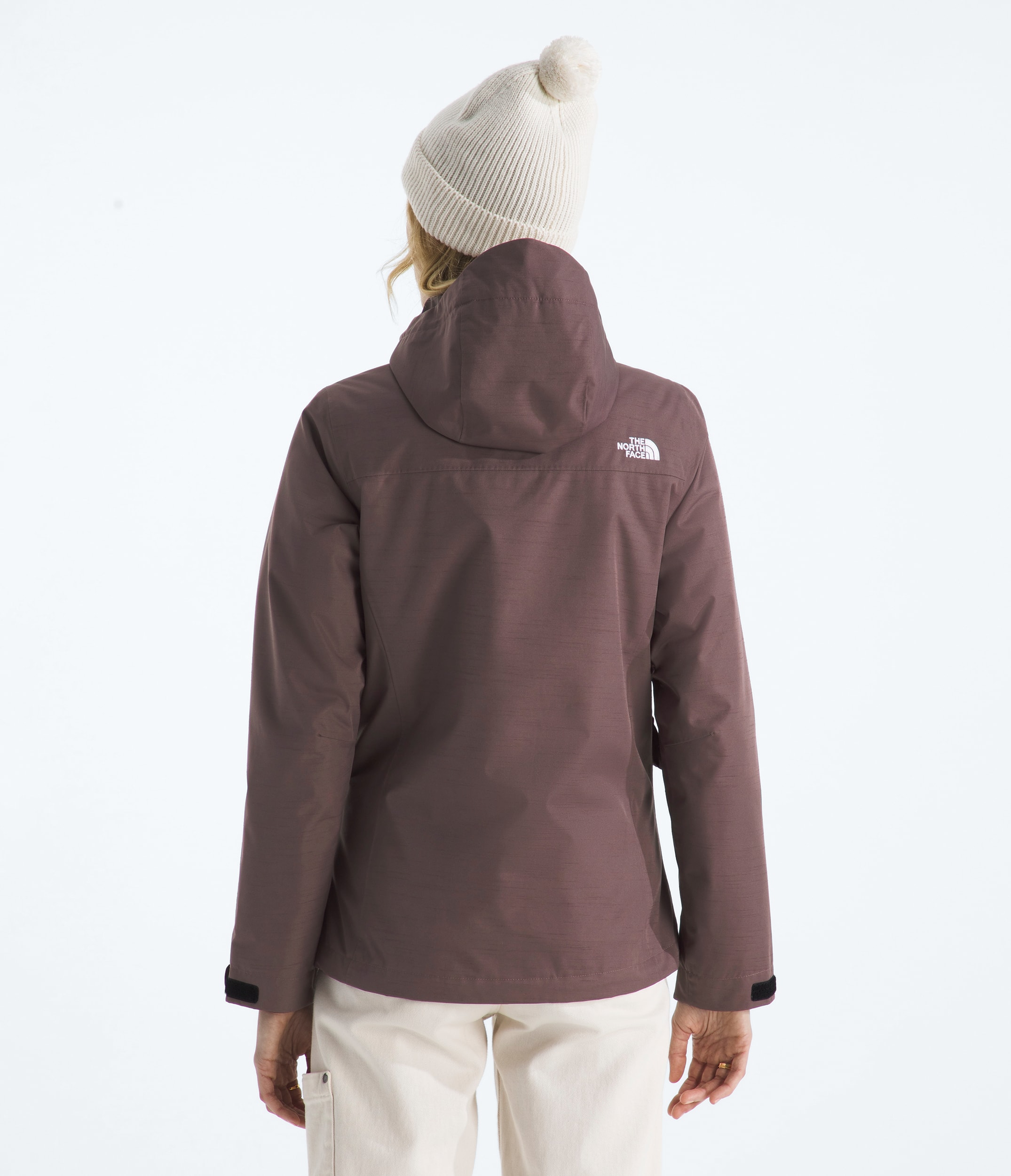 Womens Monarch Triclimate Jacket TNF BACK