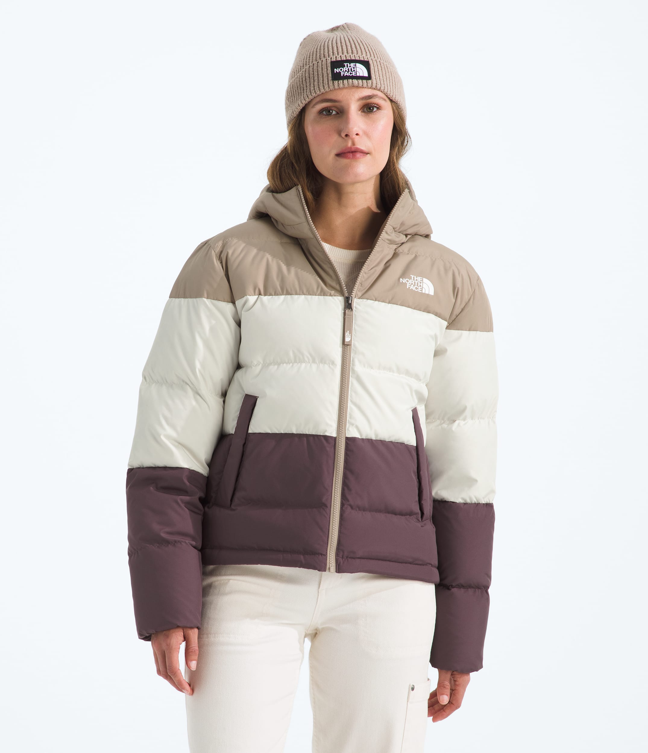 Womens Frost Fall Hooded Jacket TNF Main