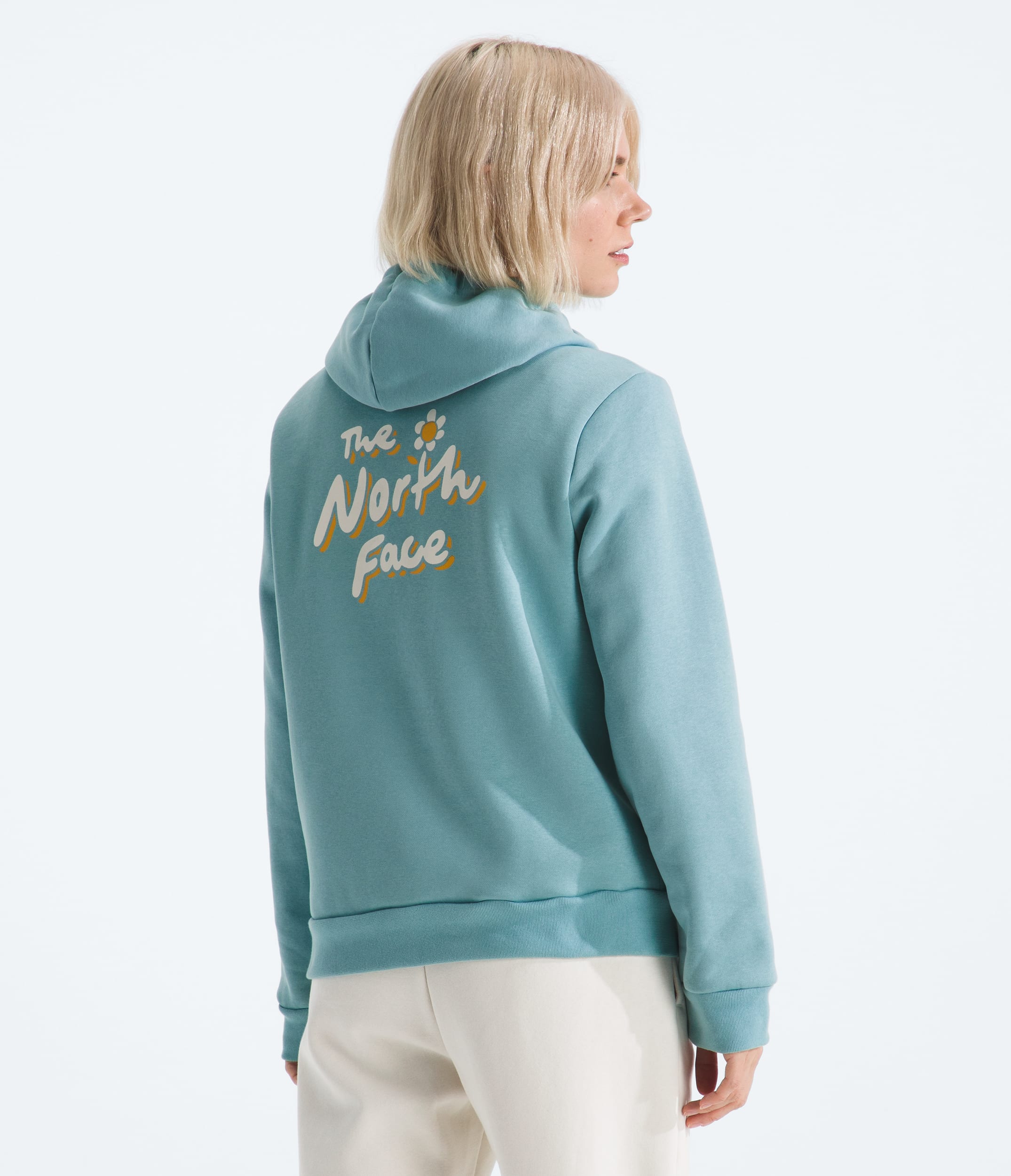 Womens Evolution FloralCloud HoodieGraphic TNF Main