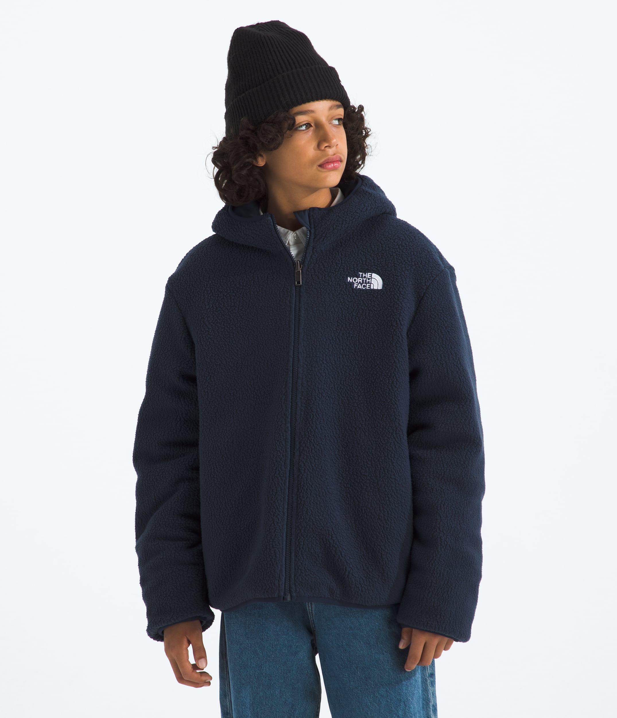 Boys' Reversible Shasta Full-Zip Hooded Jacket | The North Face
