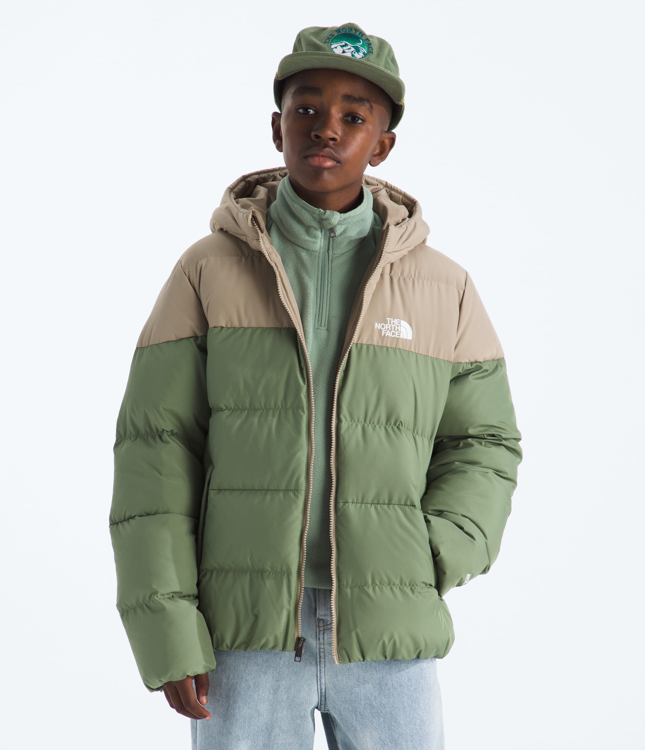 Boys  Girls Frost Fall Hooded Jacket TNF HERO2
