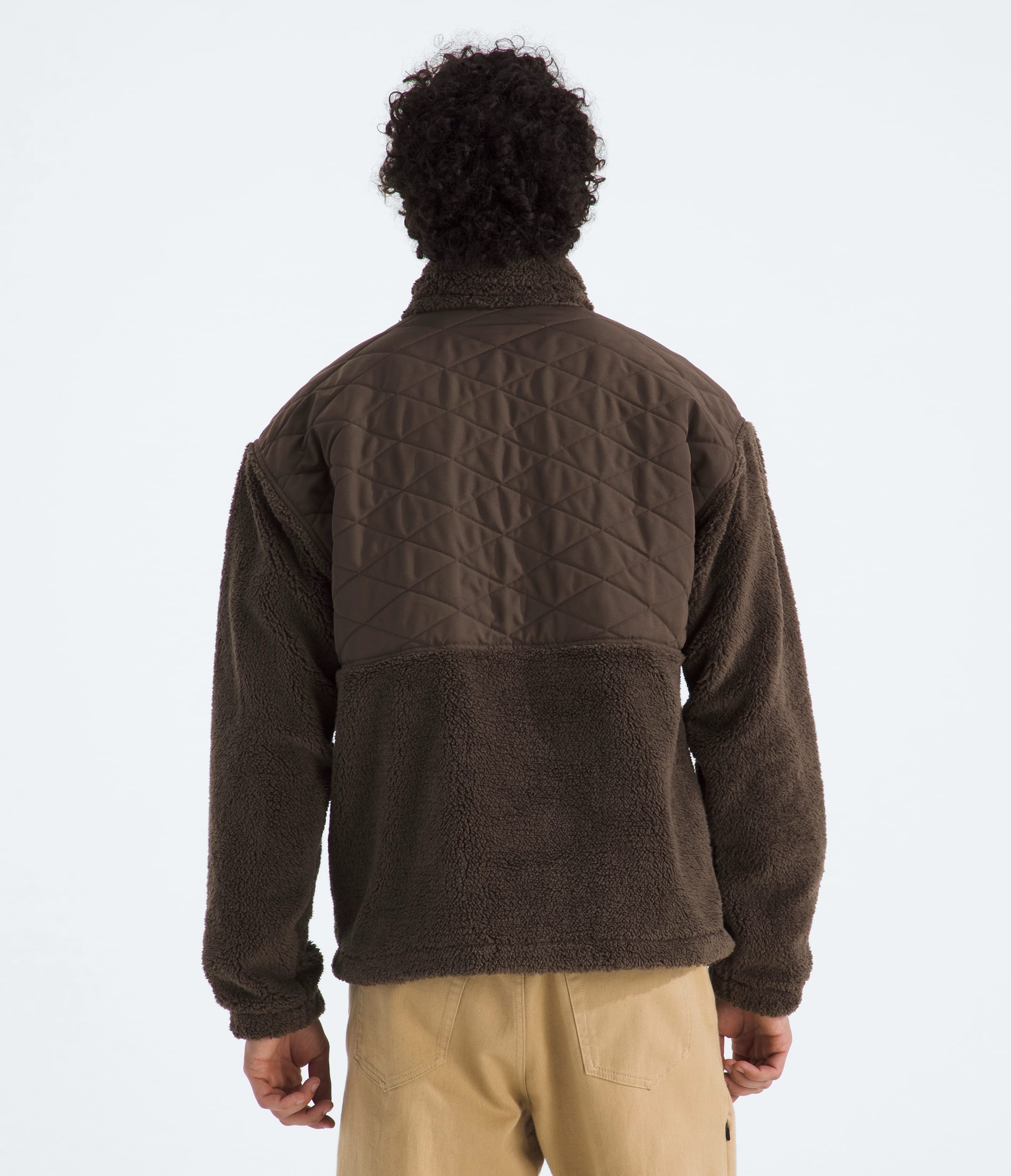 Mens Cabin Fleece FullZip TNF BACK