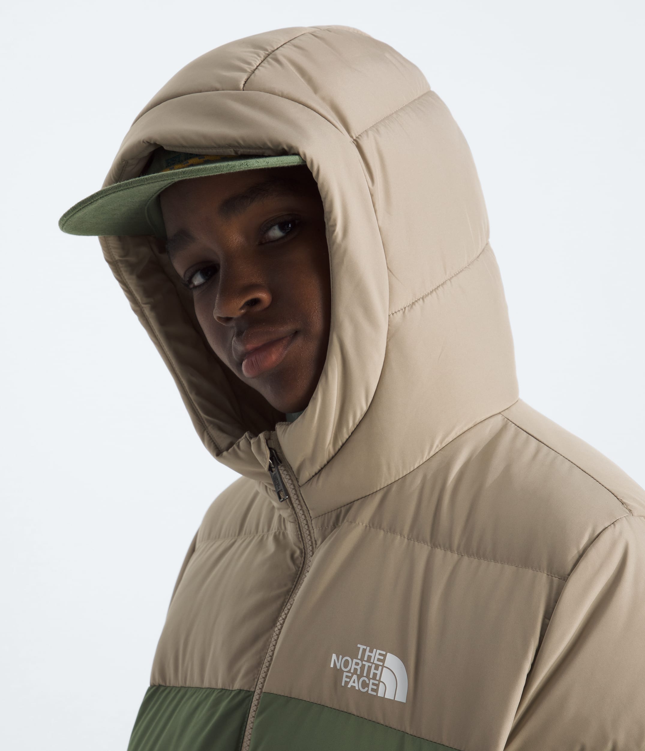 Boys  Girls Frost Fall Hooded Jacket TNF MODELHOOD2