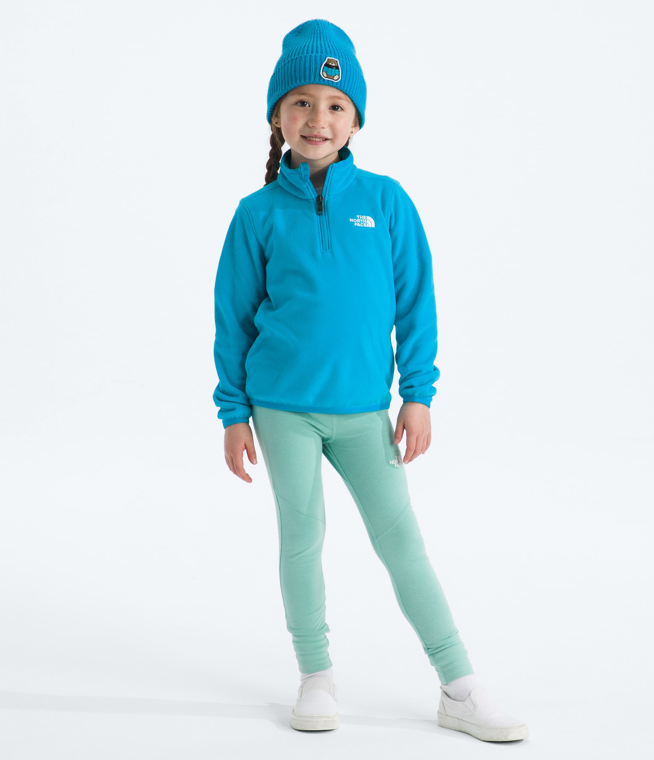 Kids Glacier Zip Pullover TNF HERO2