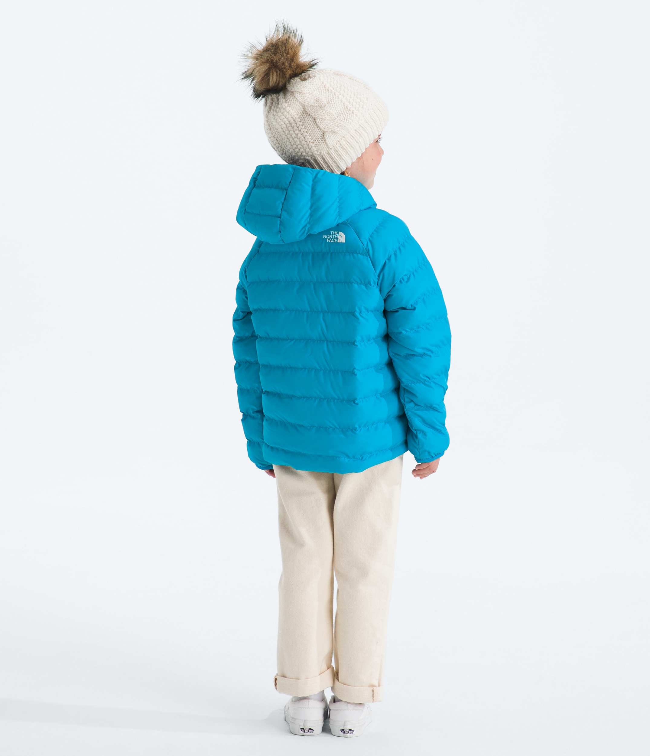 Kids Reversible Perrito Hooded Jacket TNF BACK