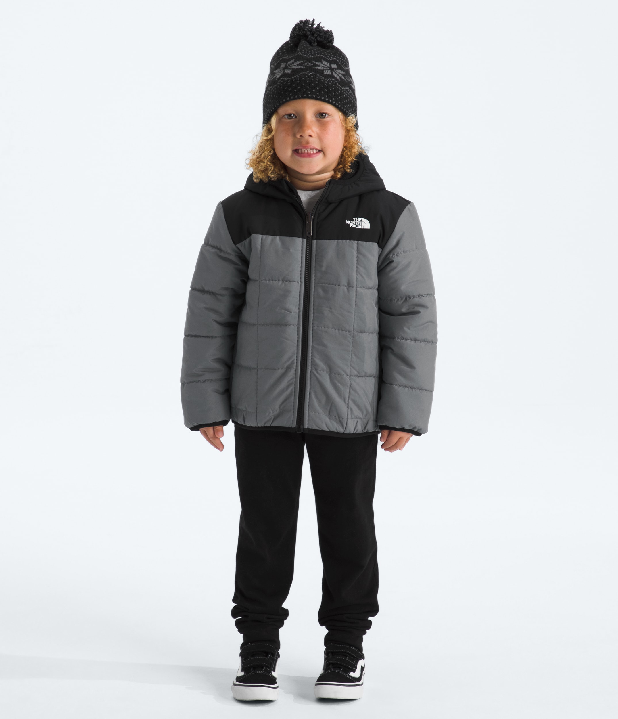 Kids Reversible Shasta FullZip Hooded Jacket TNF Main