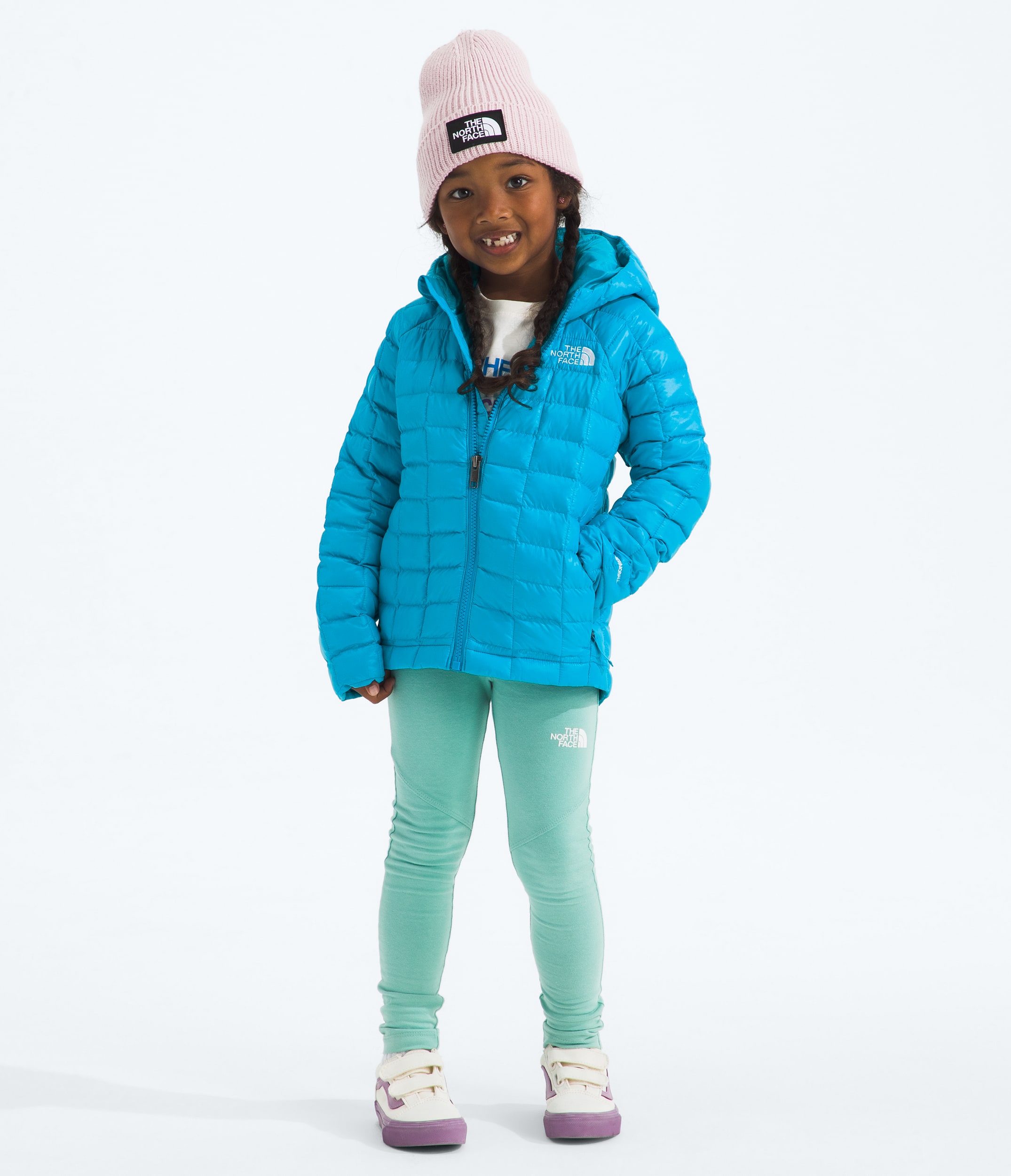 Kids THERMOBALL Hooded Jacket TNF HERO3