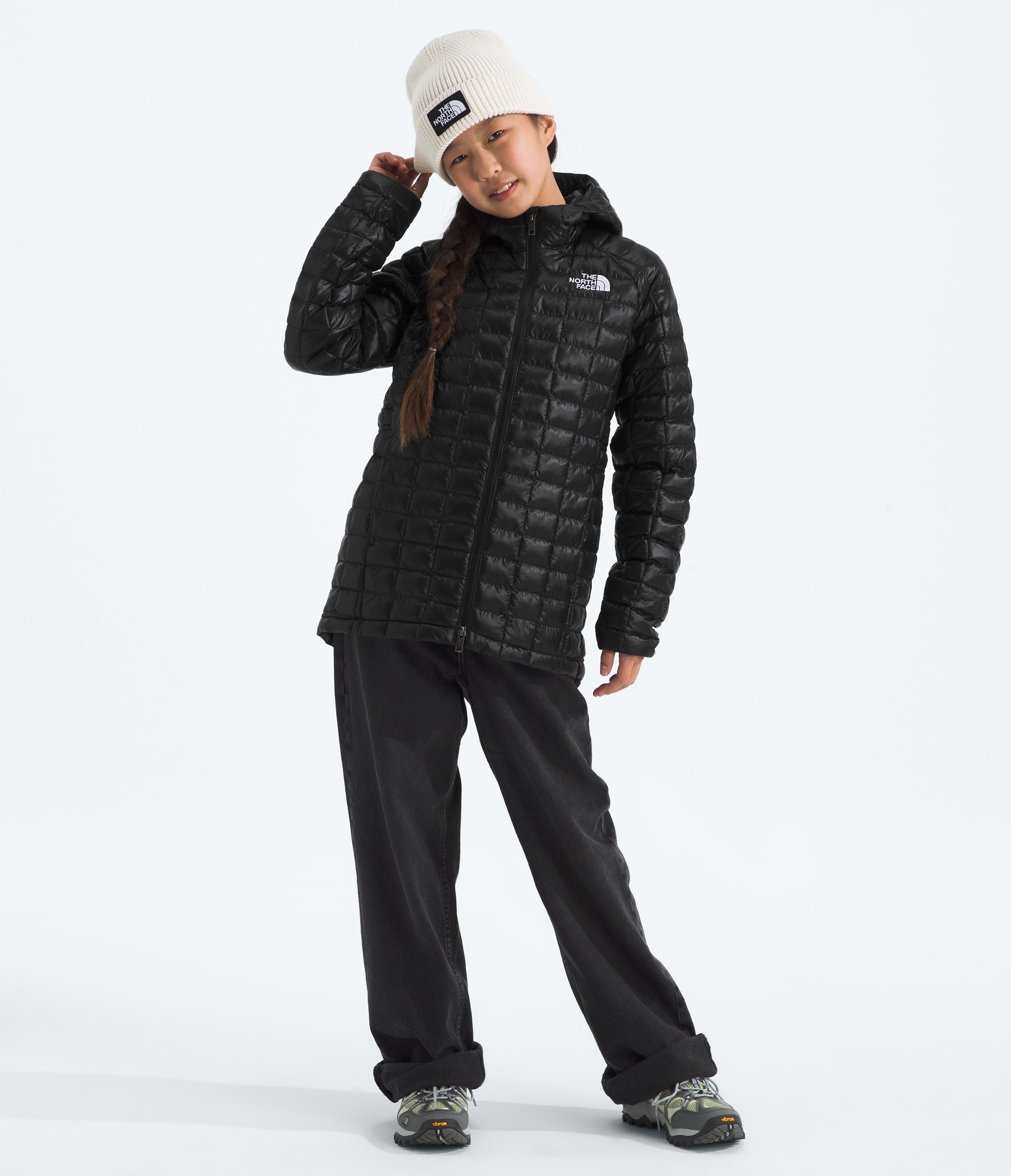 Parka THERMOBALL pour filles TNF HERO2