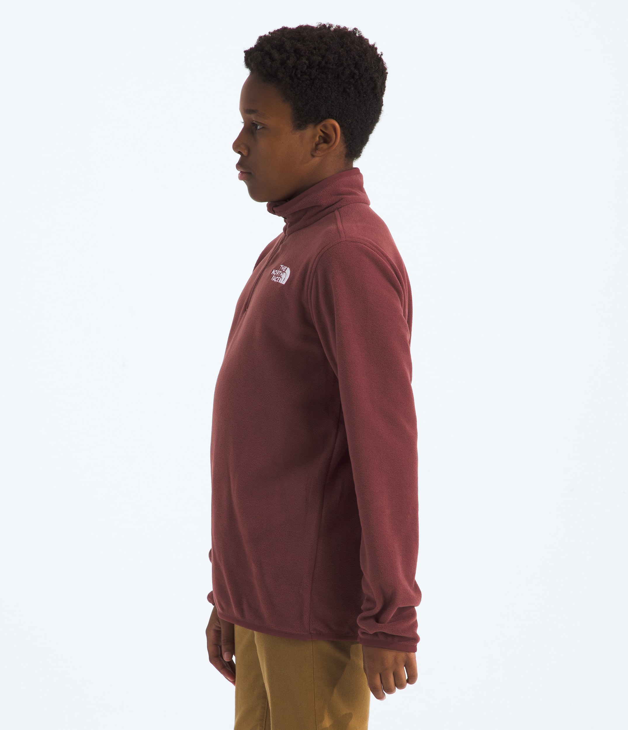 Boys  Girls Glacier Zip Pullover TNF MODEL34