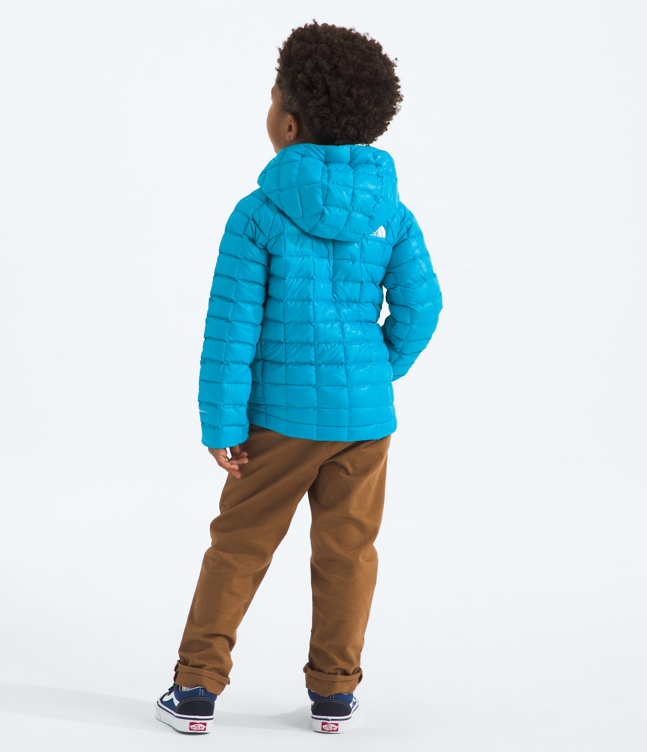 Kids THERMOBALL Hooded Jacket TNF BACK