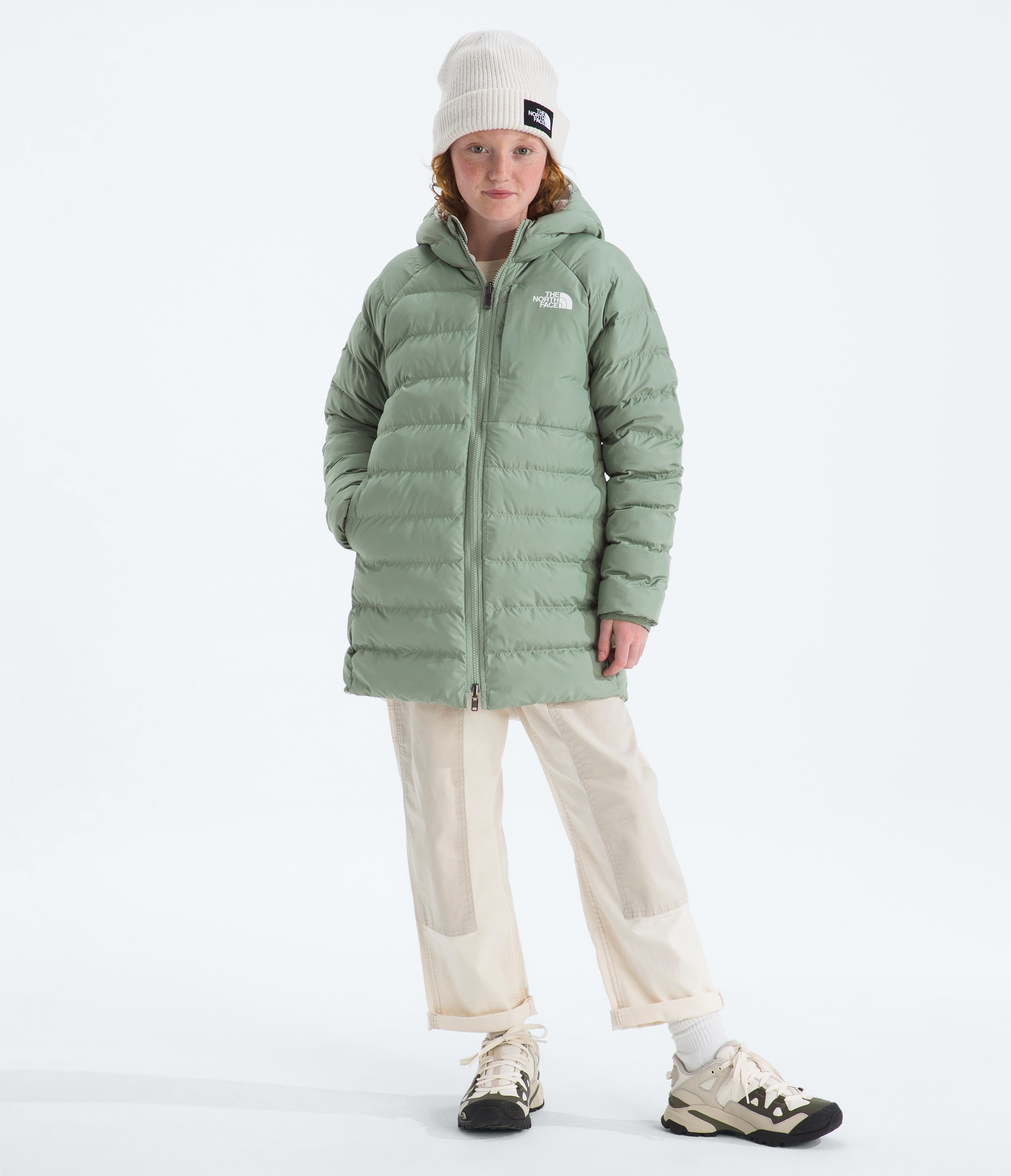 Girls Reversible Perrito Parka TNF HERO