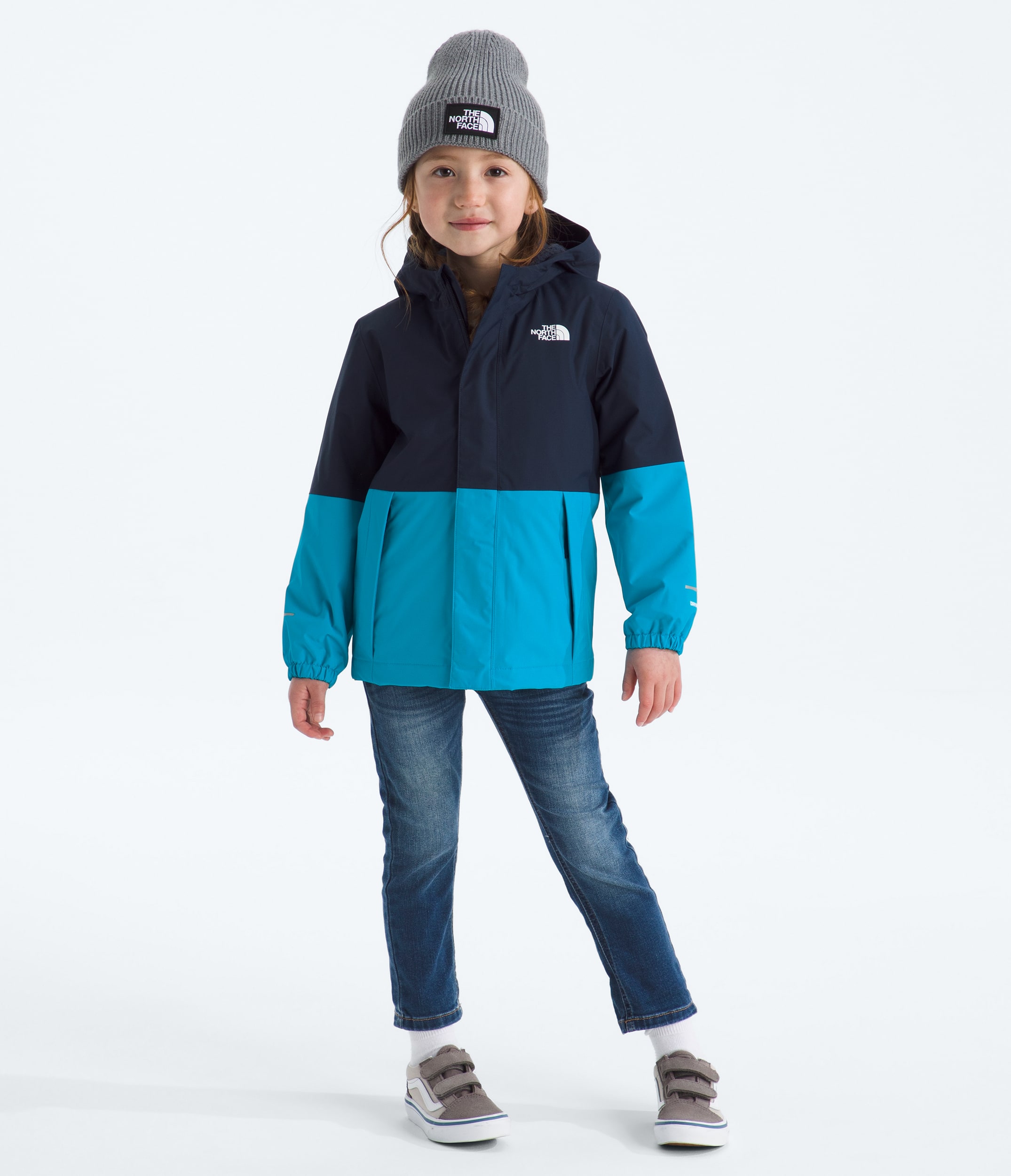 Kids Warm Antora Rain Jacket TNF HERO3