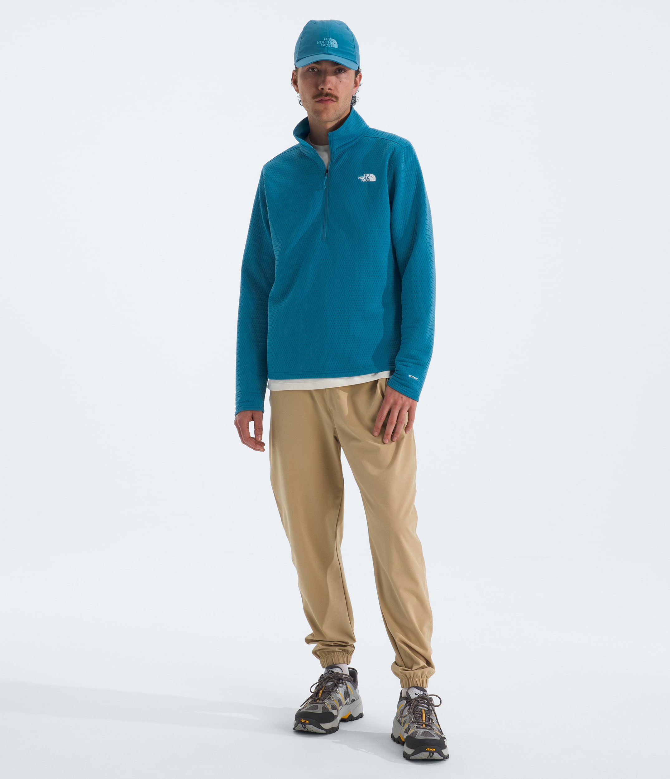 Mens DOTKNIT Thermal Zip TNF HERO2