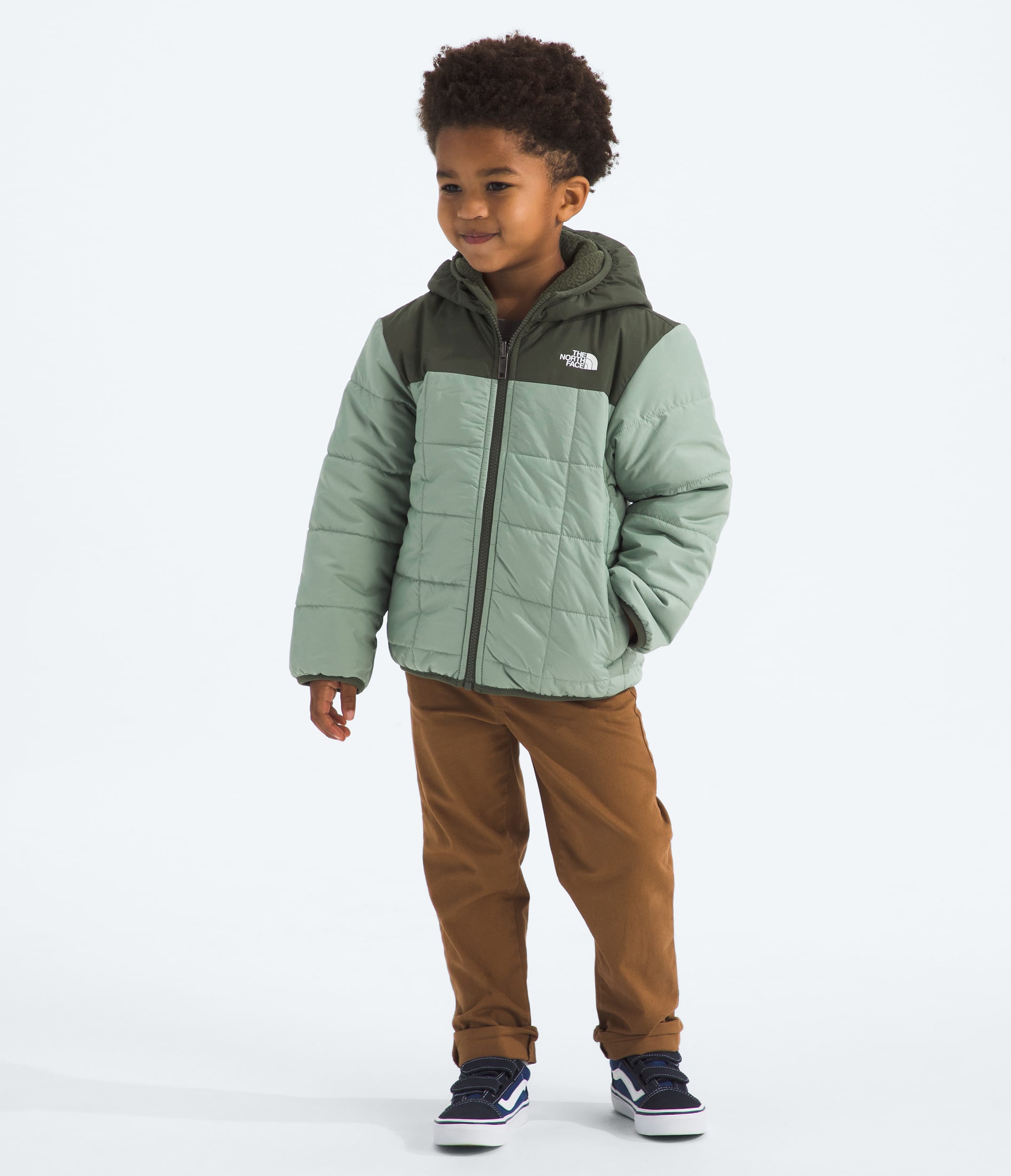 Kids Boys Reversible Shasta FullZip Hooded Jacket TNF Main