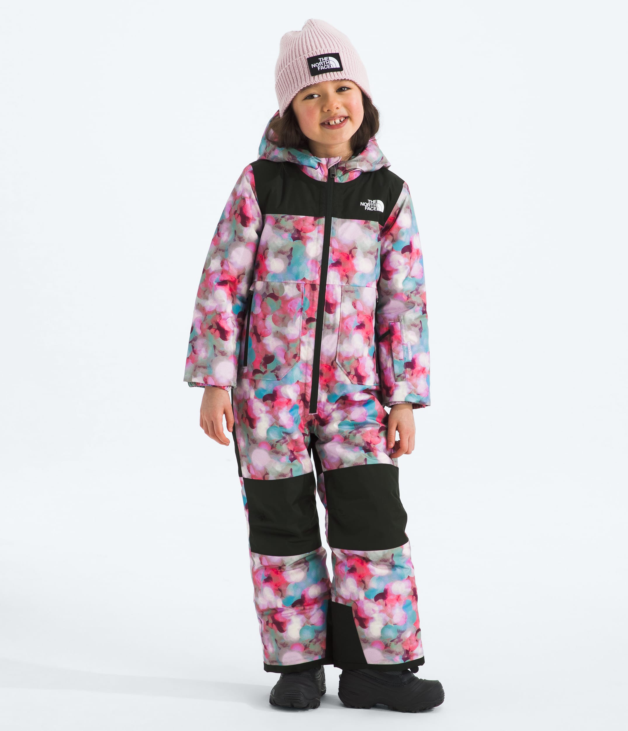 Kids Freedom Snow SuitPrint TNF HERO2