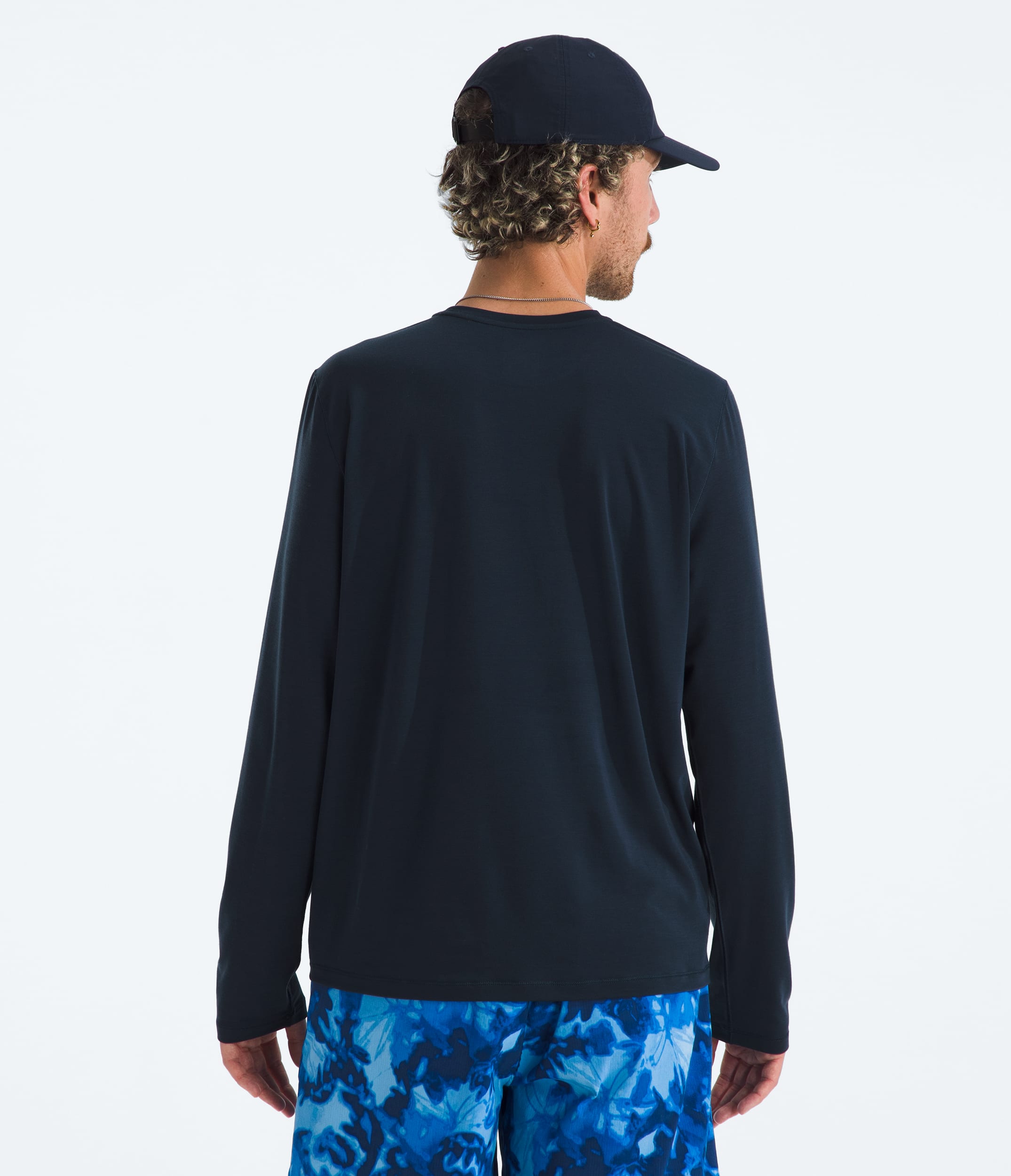 Mens Adventure LongSleeve Tee TNF BACK