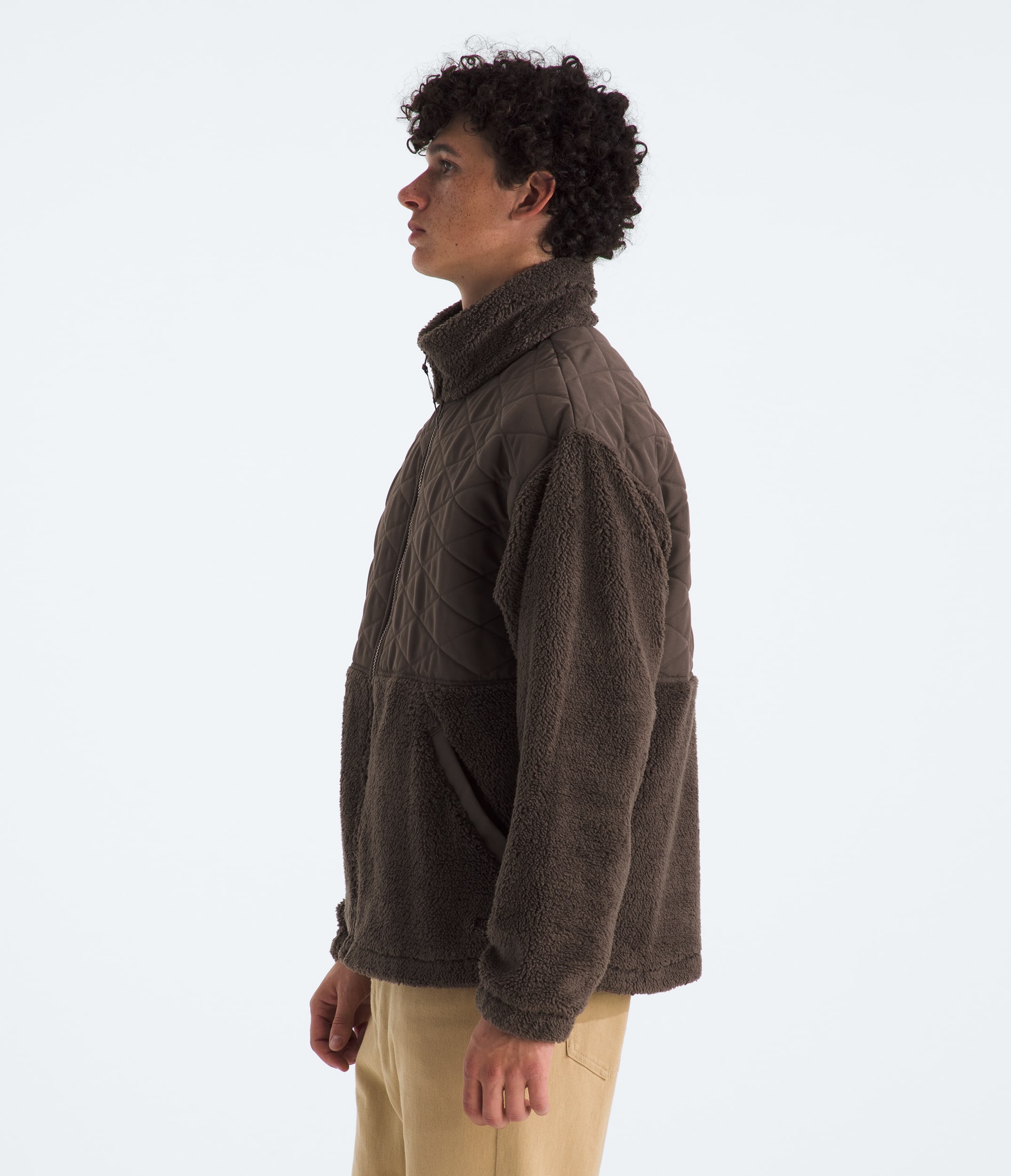 Mens Cabin Fleece FullZip TNF MODEL34