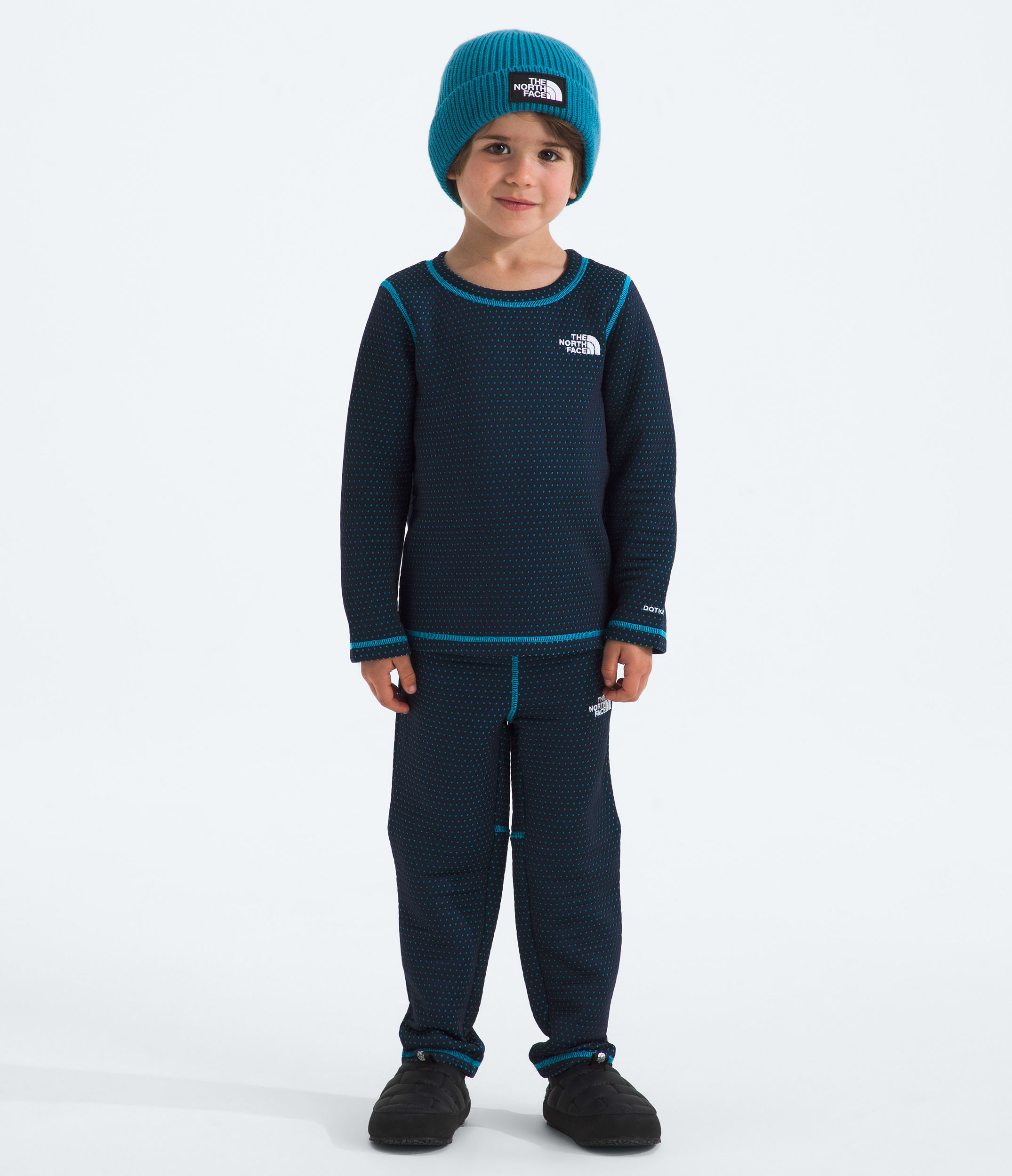 Kids DOTKNIT Thermal Set TNF HERO2