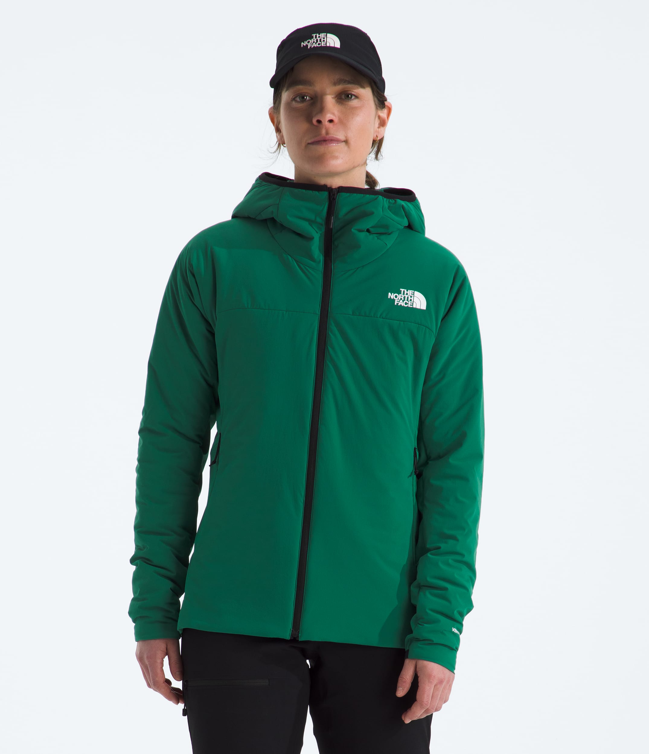 Womens Summit Series Casaval Hybrid Hoodie TNF HERO