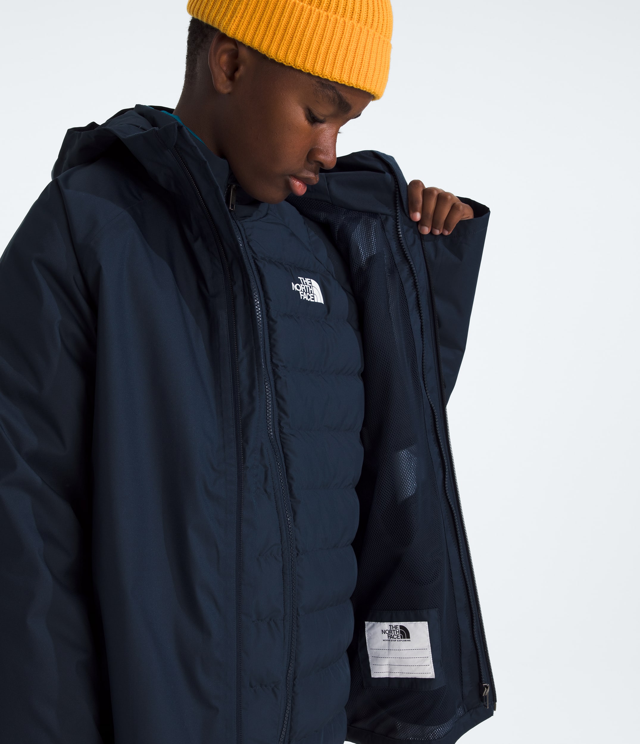 Boys  Girls Perrito 4N1 Hooded Jacket TNF MODELINT