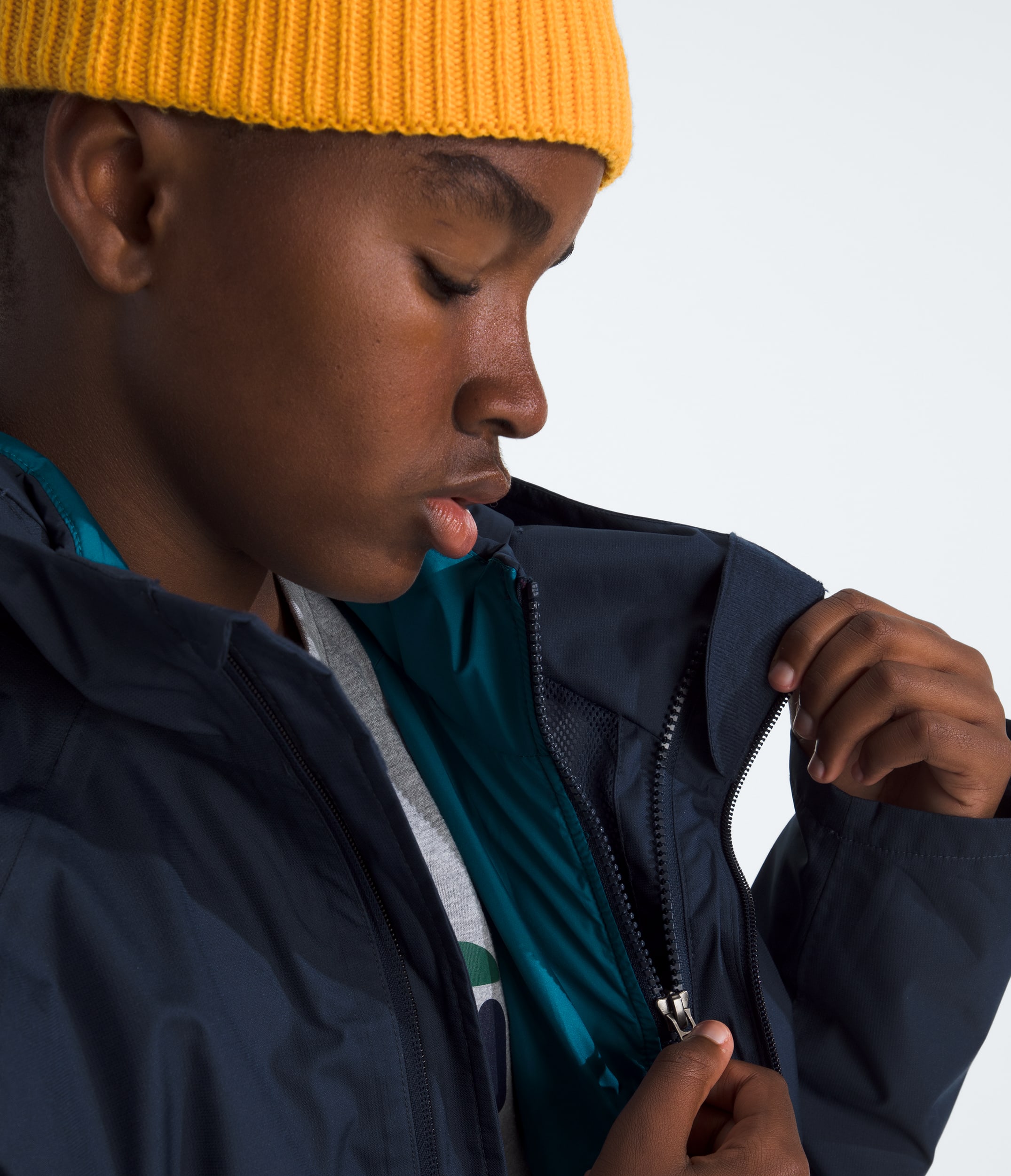 Boys  Girls Perrito 4N1 Hooded Jacket TNF MODELCLOSE3