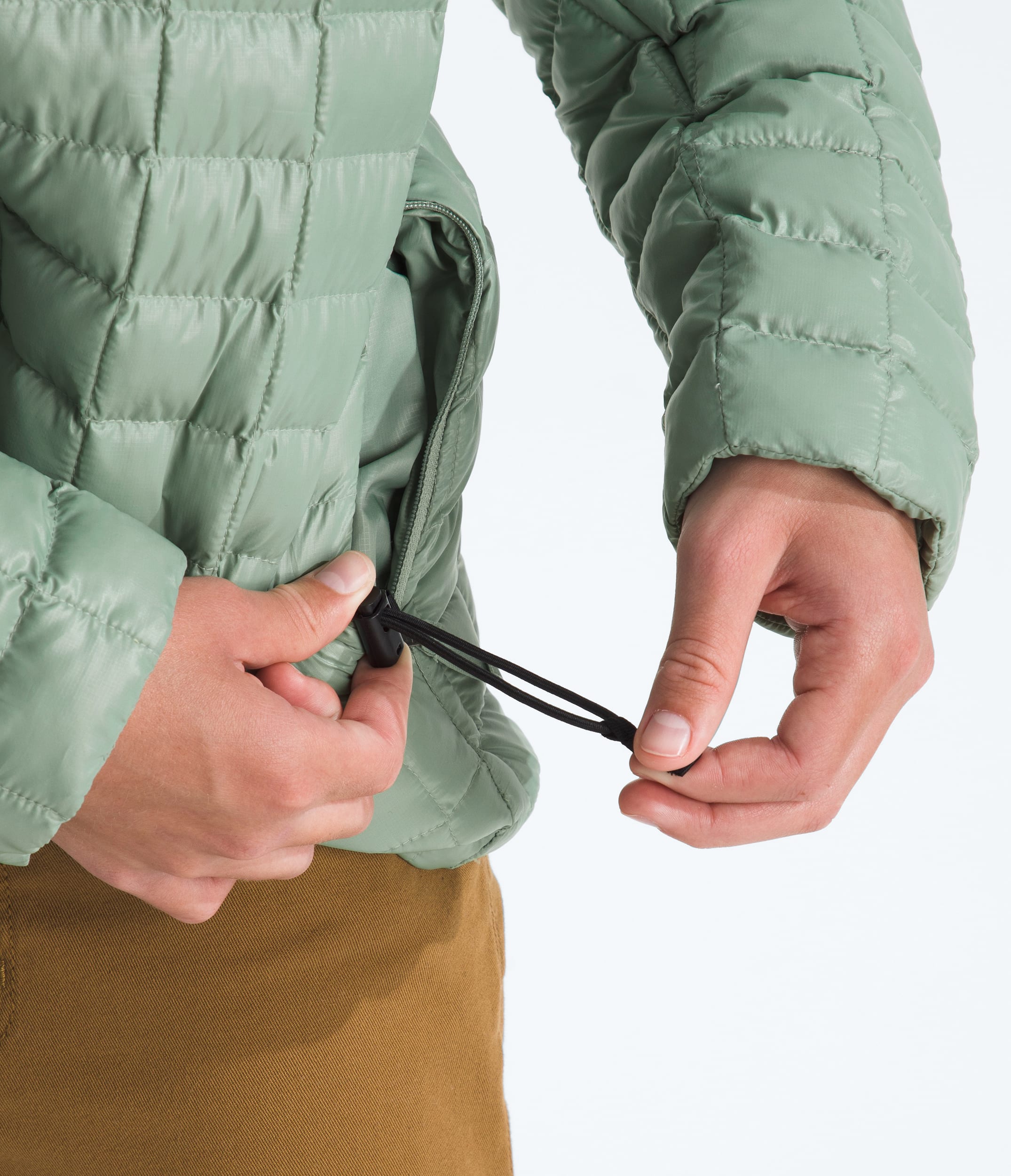 Boys  Girls THERMOBALL Hooded Jacket TNF ALT1