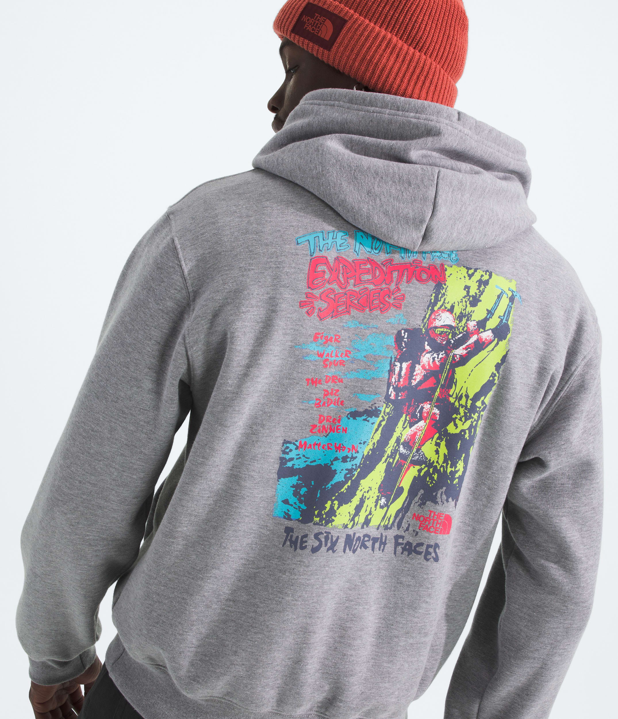 Mens TNF Essential Expedition Series HoodieGraphic TNF HERO2