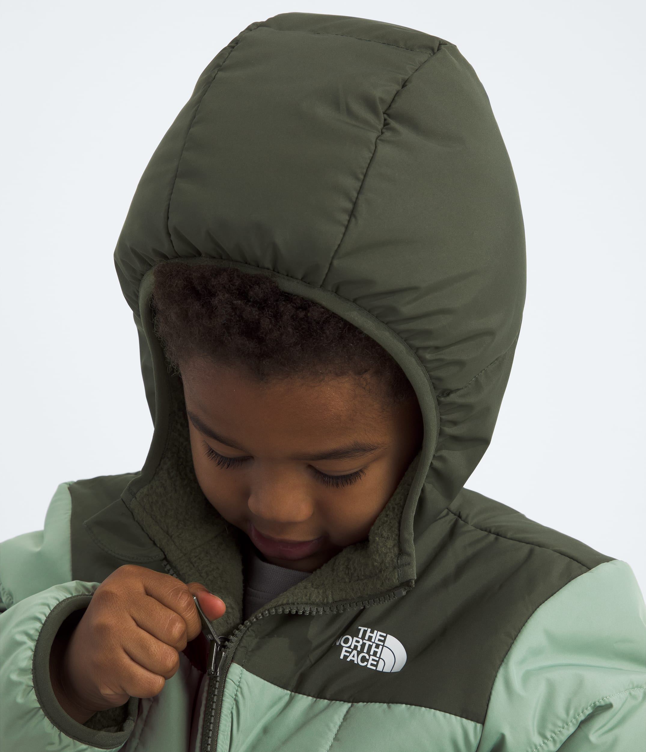 Kids Boys Reversible Shasta FullZip Hooded Jacket TNF MODELHOOD2
