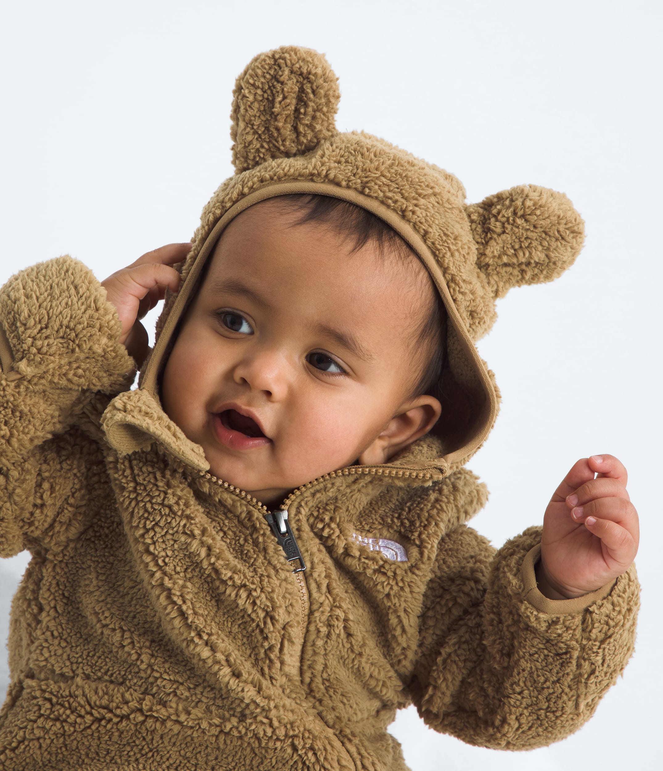 Baby Campshire OnePiece TNF Teddy Brown HERO3