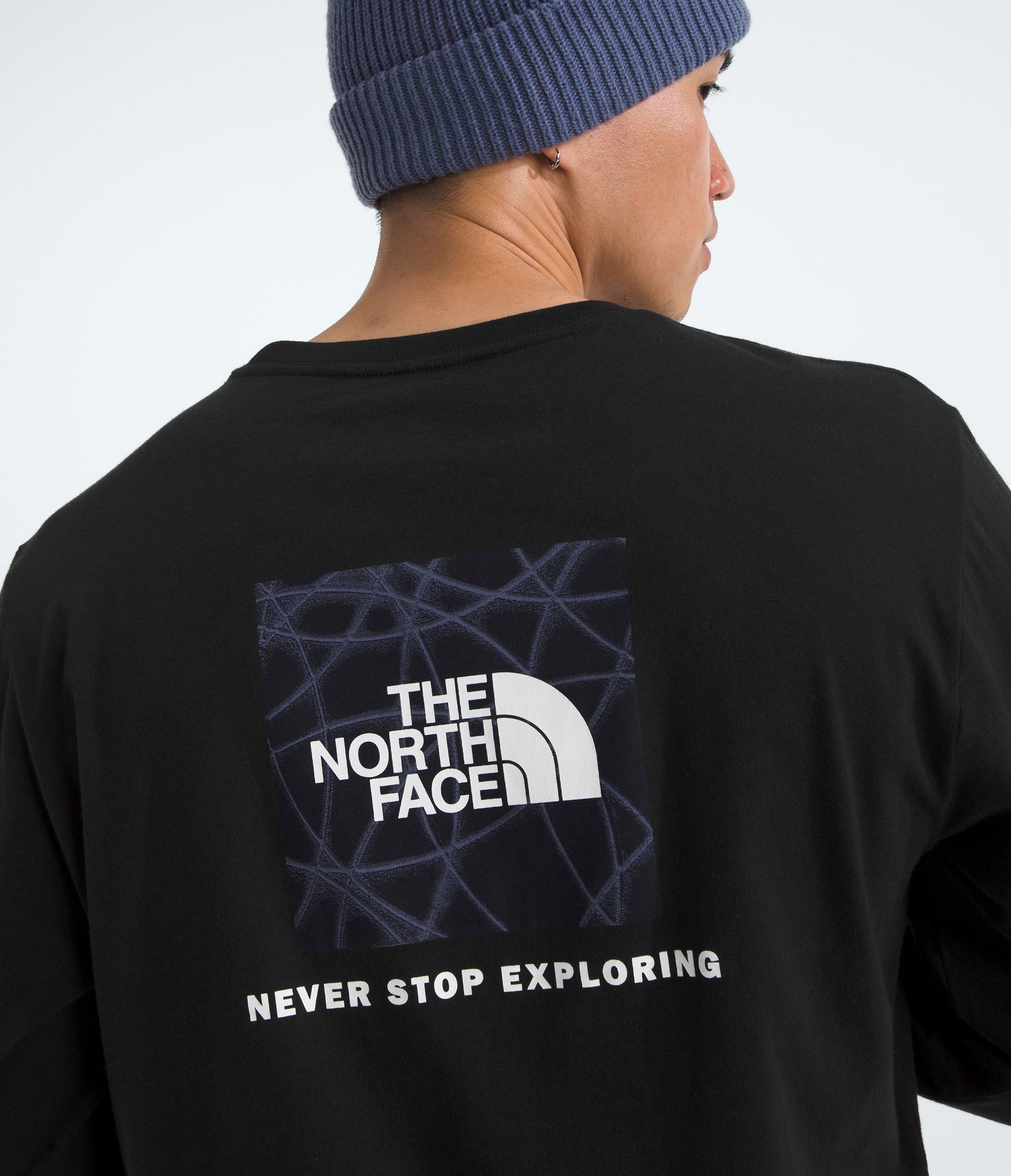 Mens Evolution Sun Halos Box NSE LongSleeve TeeGraphic TNF HERO2