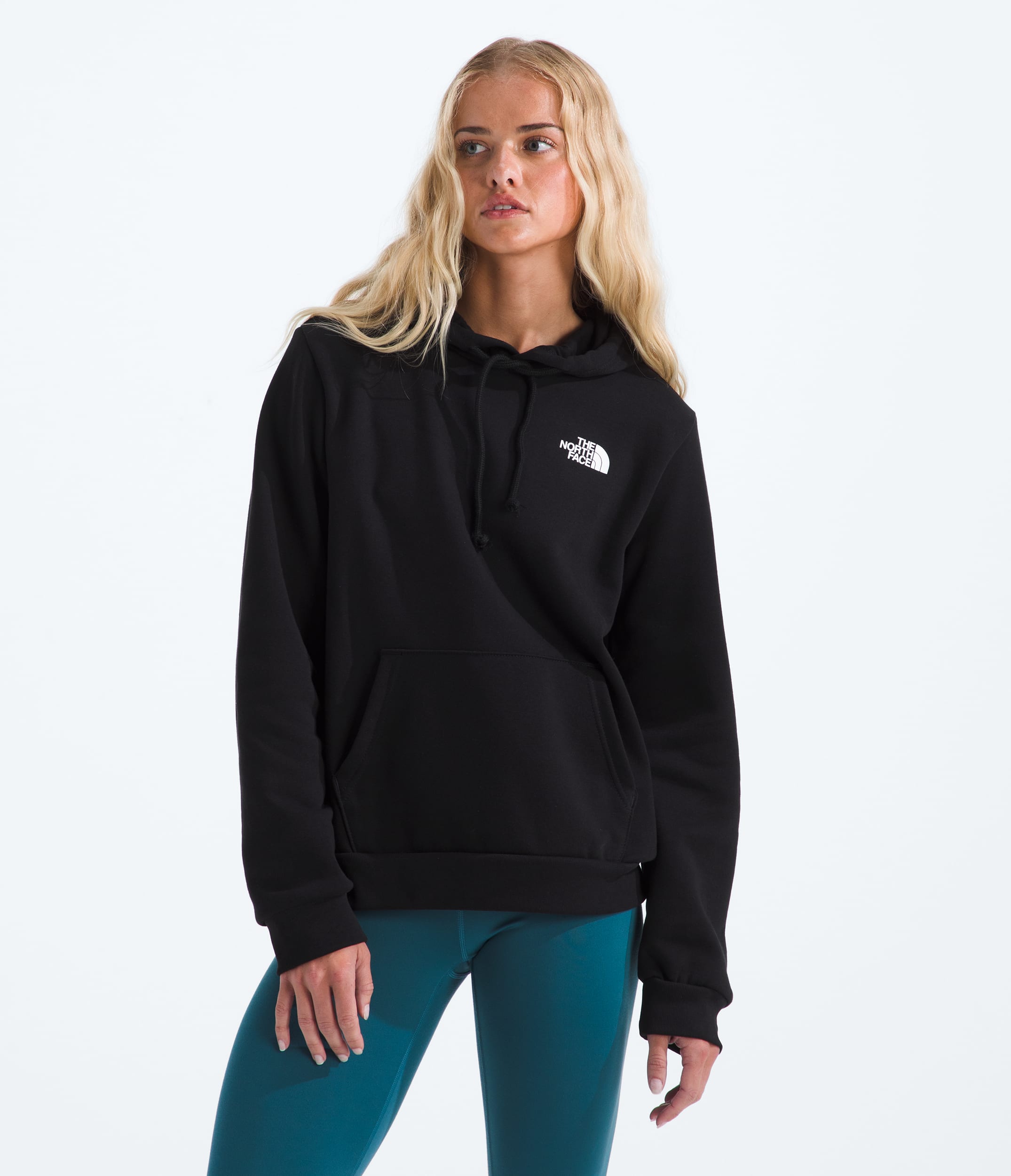 Womens Evolution Box NSE Fill HoodieGraphic TNF BACK