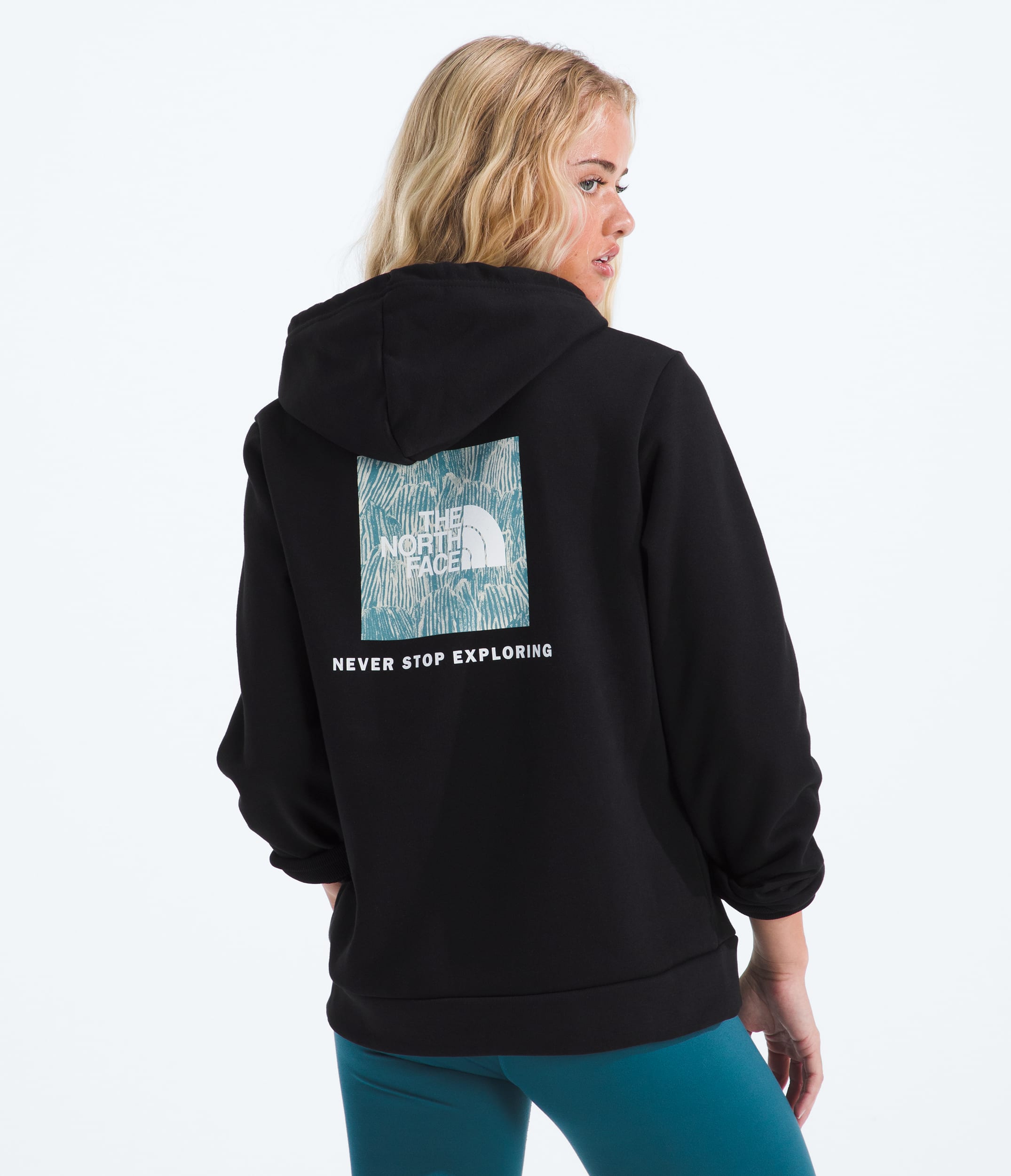 Womens Evolution Box NSE Fill HoodieGraphic TNF Main