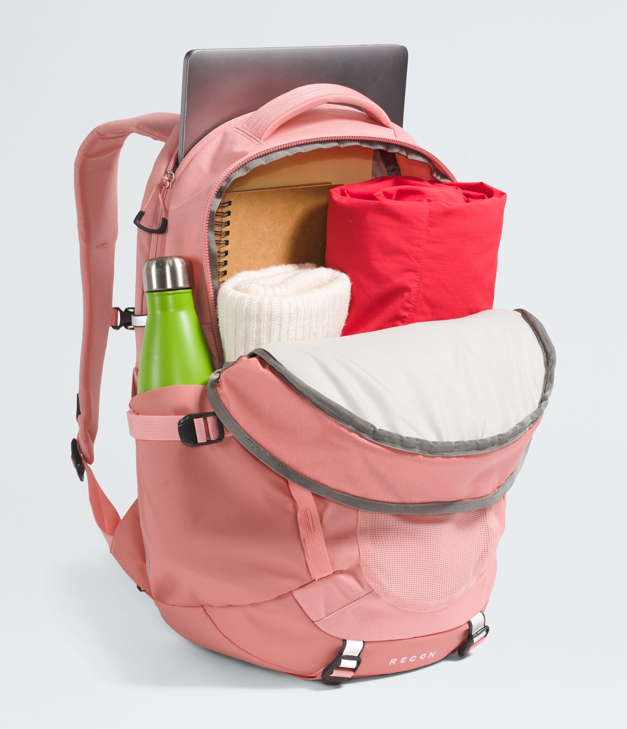 Womens Recon Backpack TNF Terracotta Dark HeatherTNF White INT