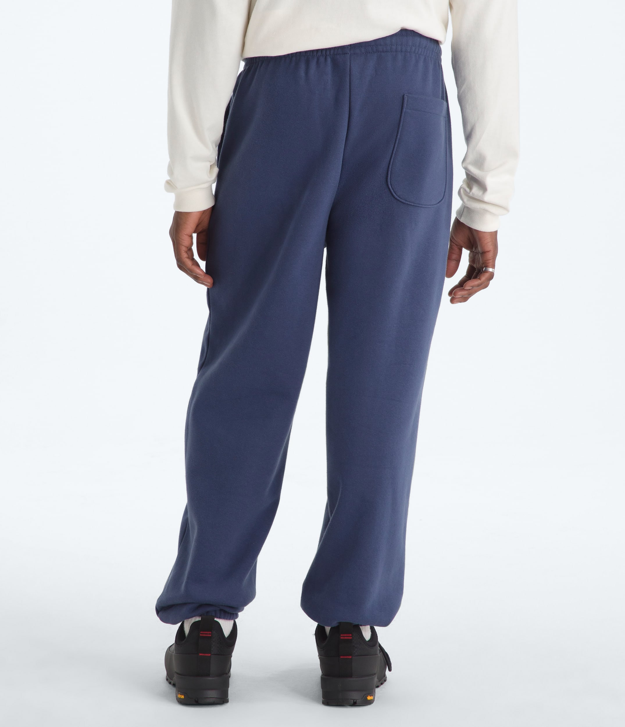 Mens TNF Red Box Sweatpants TNF BACK