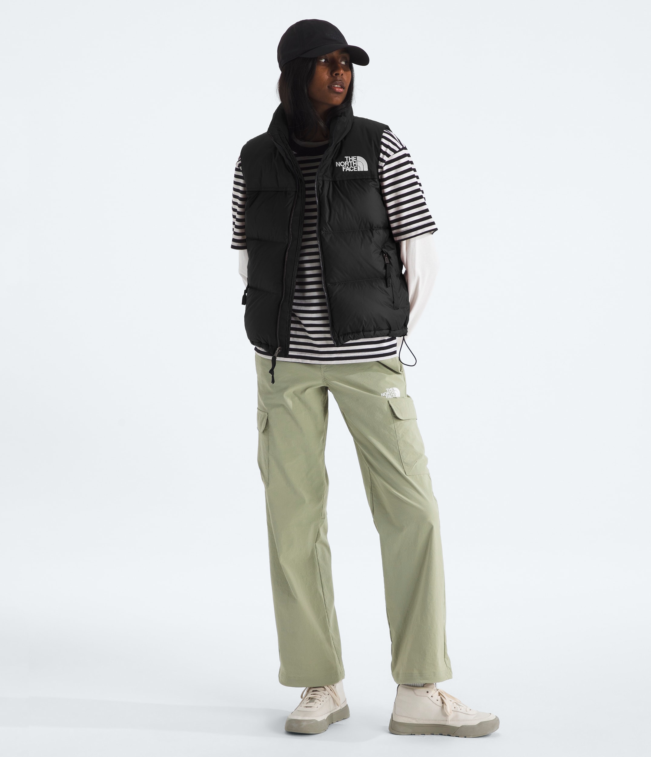 Womens 1996 Retro Nuptse Vest TNF HERO2