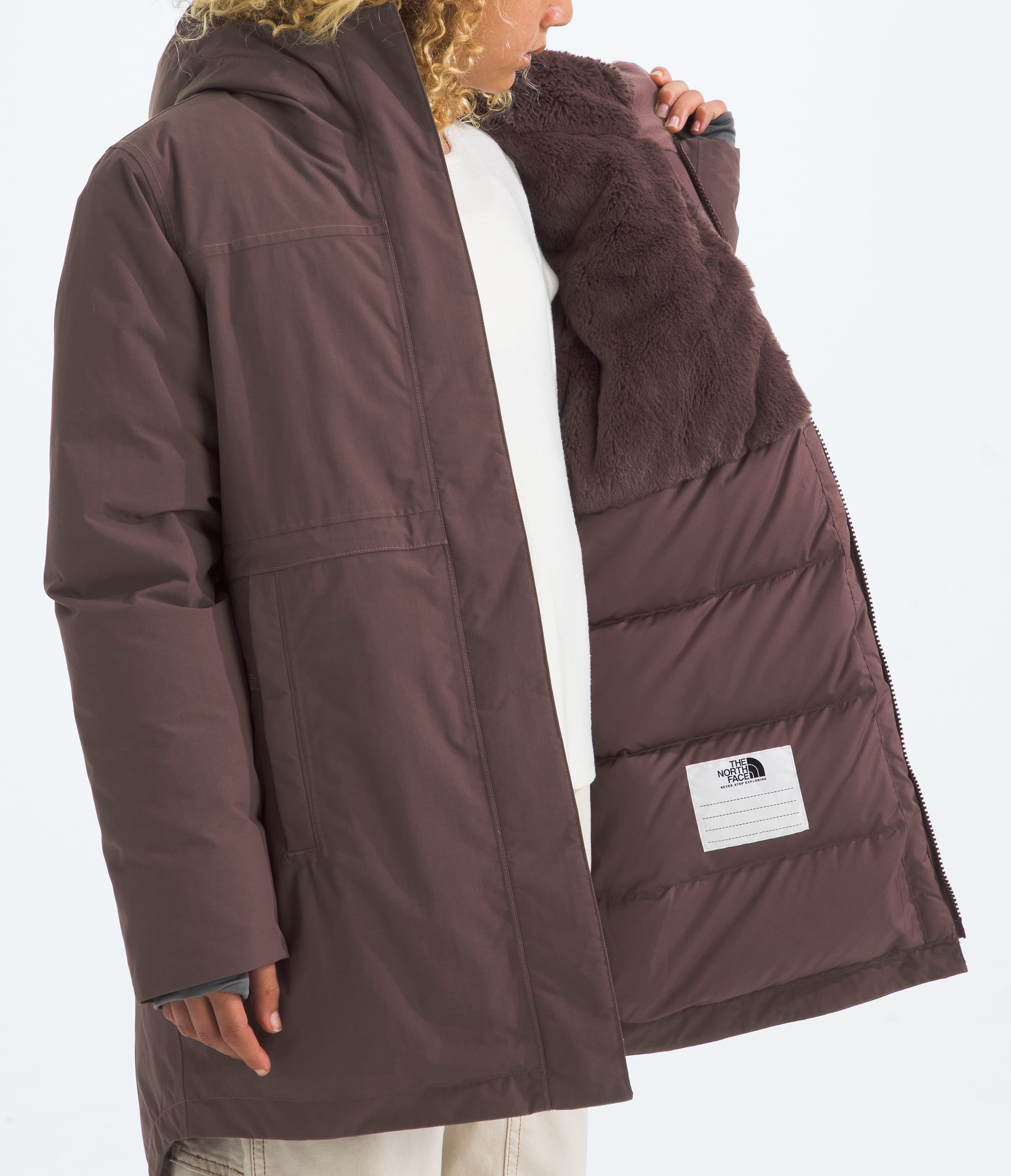 Girls Arctic Parka TNF MODELINT
