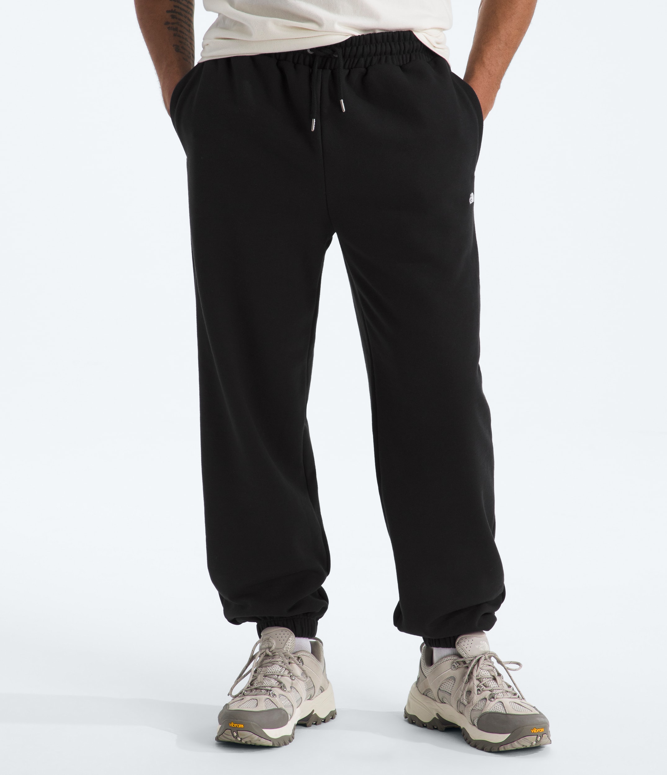 Mens TNF Essential Simple Dome Relaxed Pants TNF HERO