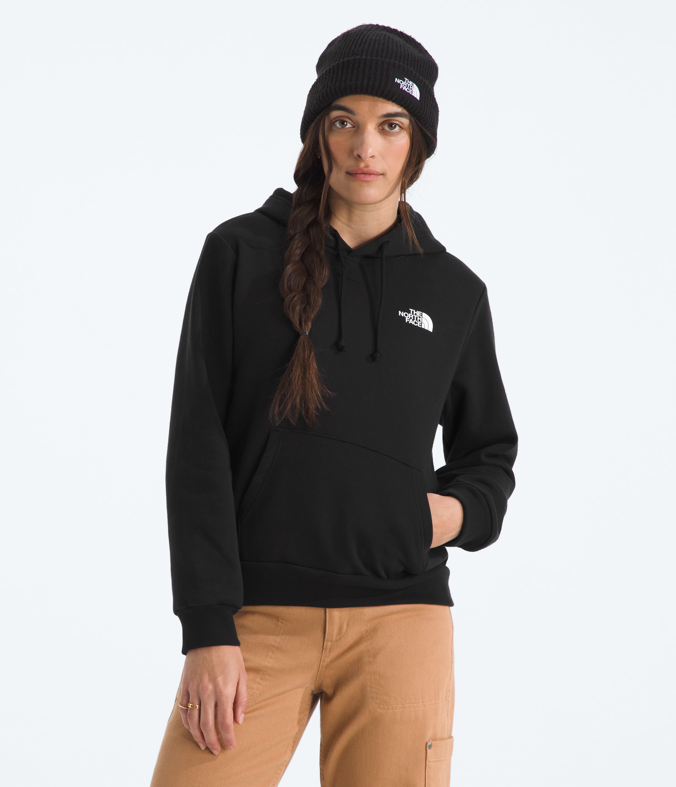 Womens Evolution Box NSE Regular Hoodie TNF BACK