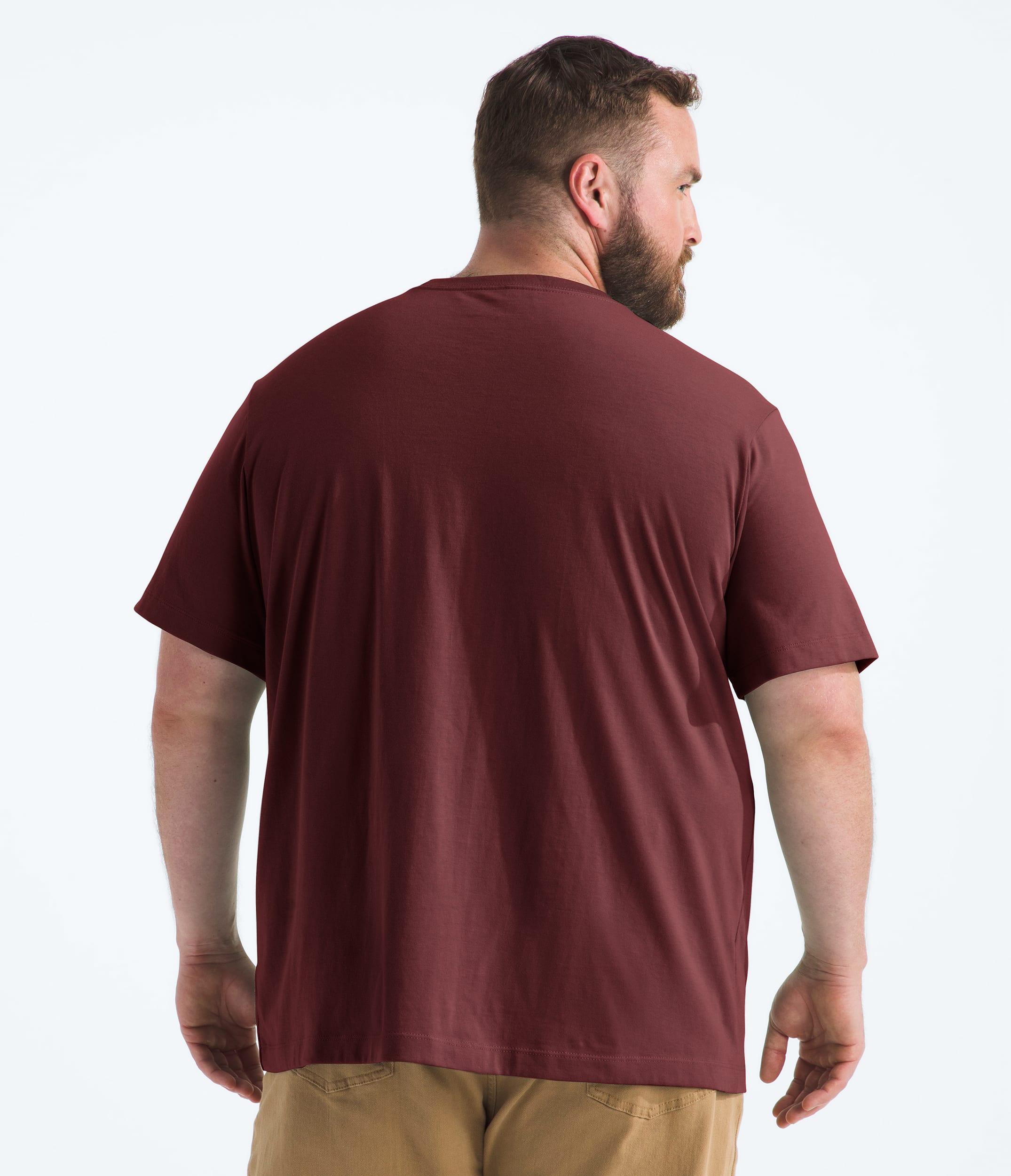 Mens Big Evolution Simple Dome ShortSleeve Tee TNF BACK