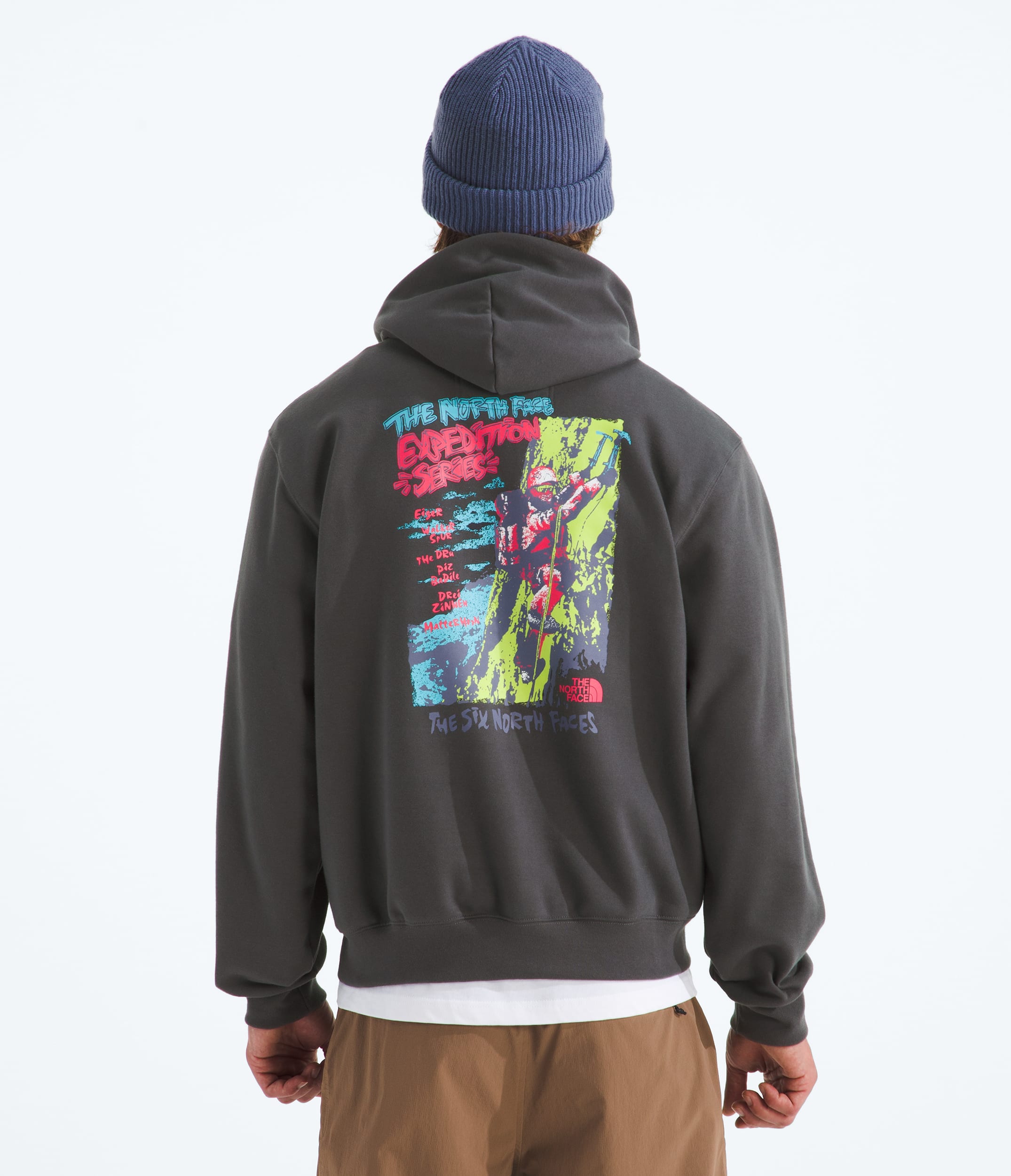 Mens TNF Essential Expedition Series HoodieGraphic TNF HERO