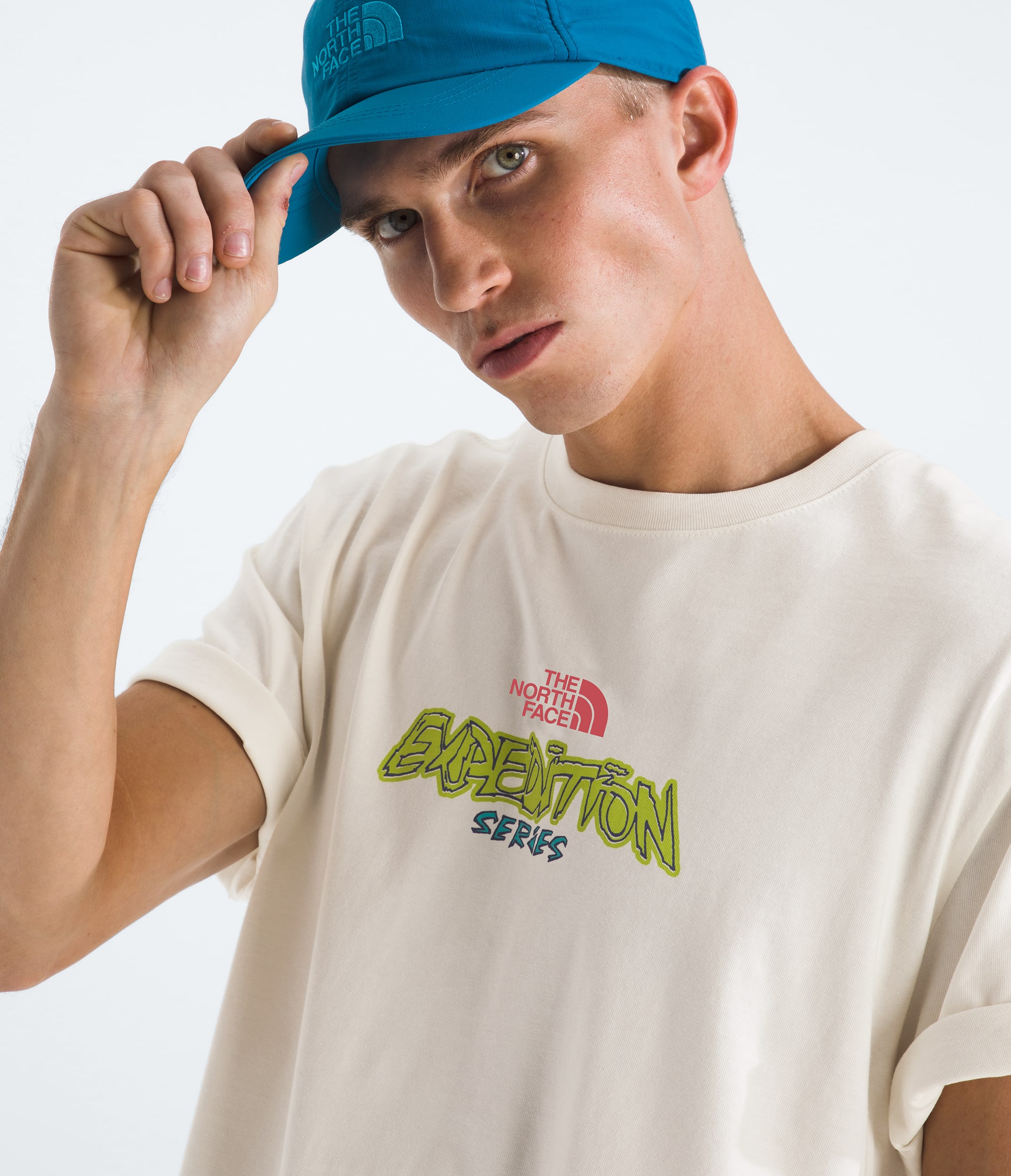 Mens TNF Essential Expedition Series ShortSleeve TeeGraphic TNF HERO3