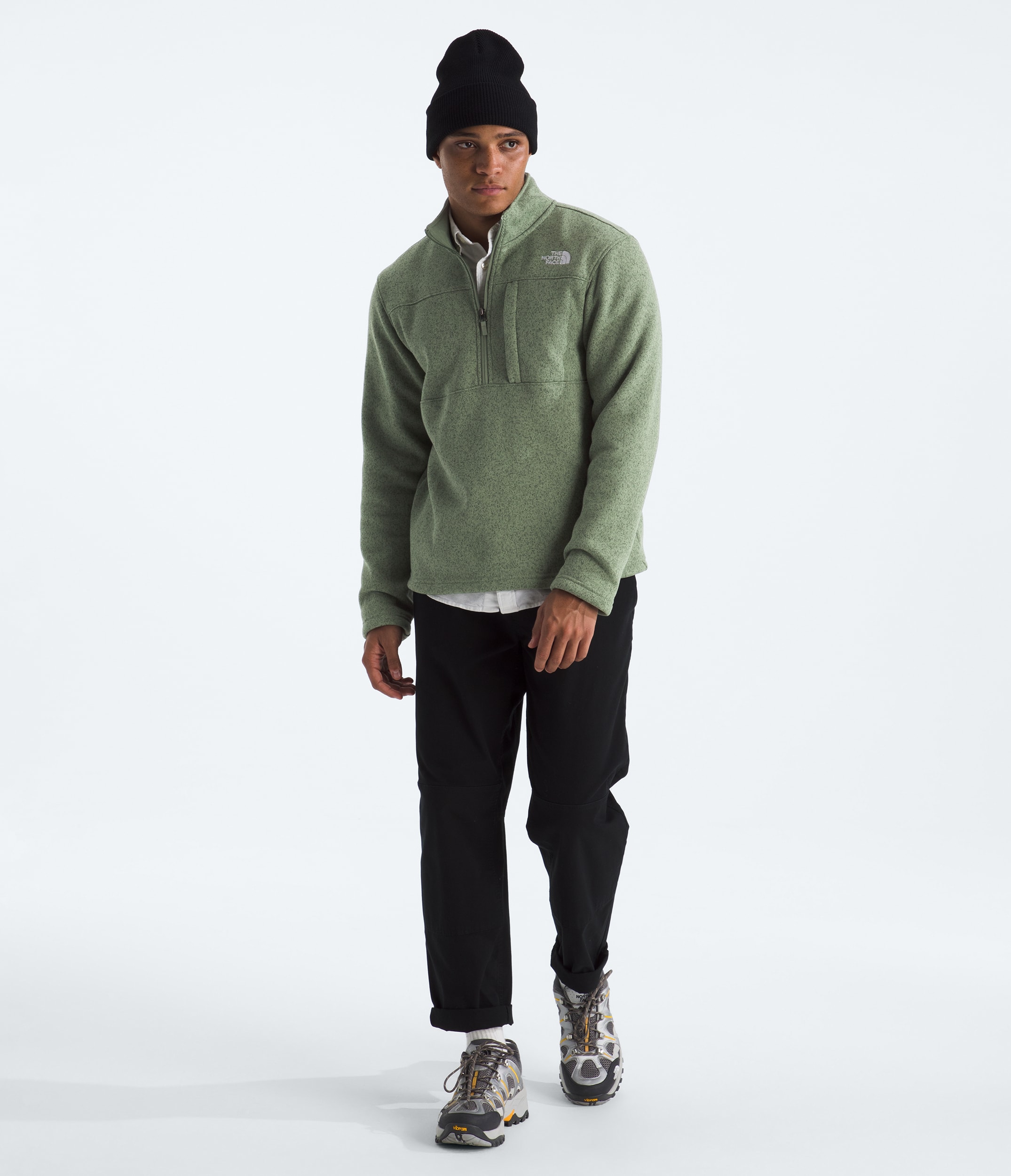 Mens Gordon Lyons Zip TNF HERO2