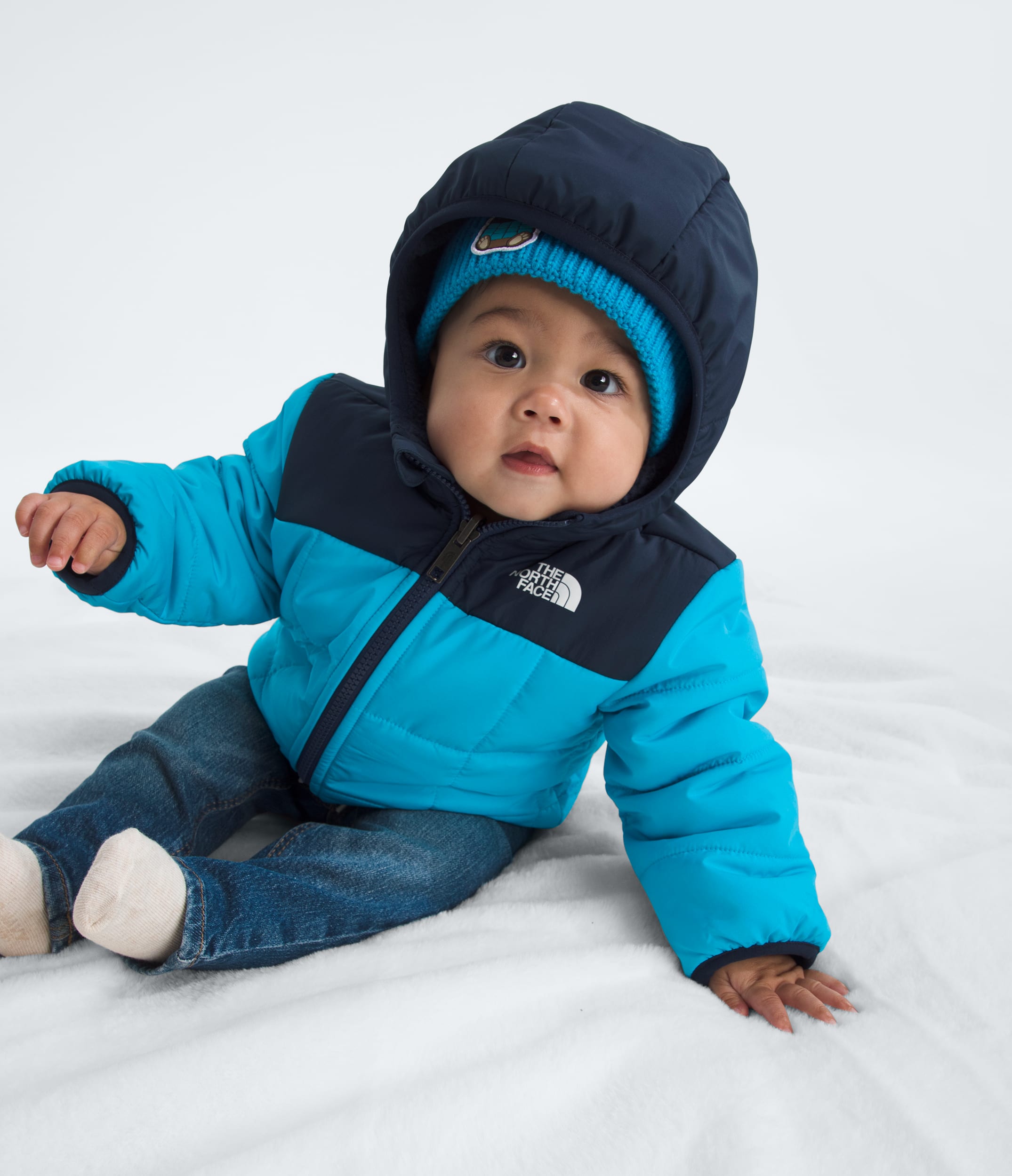 Baby Boys Reversible Shasta FullZip Hooded Jacket TNF Main