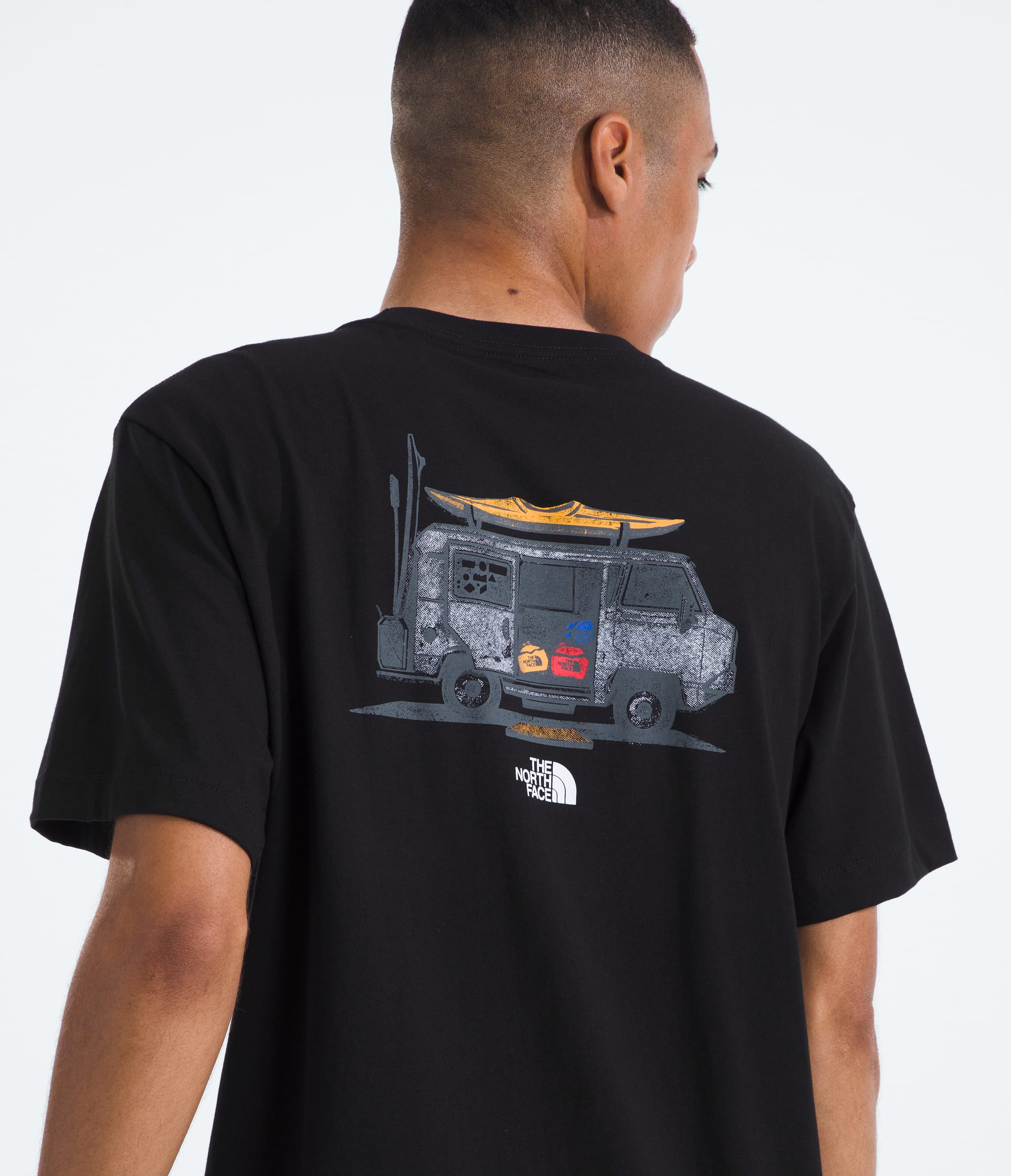 Mens Evolution Van Life ShortSleeve TeeGraphic TNF HERO2