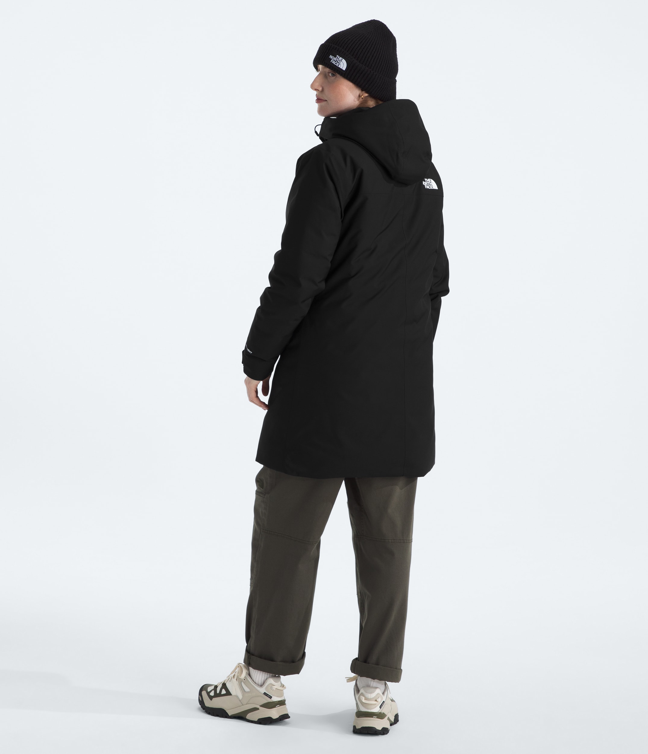 Parka en duvet MTN Range pour femmes TNF BACK