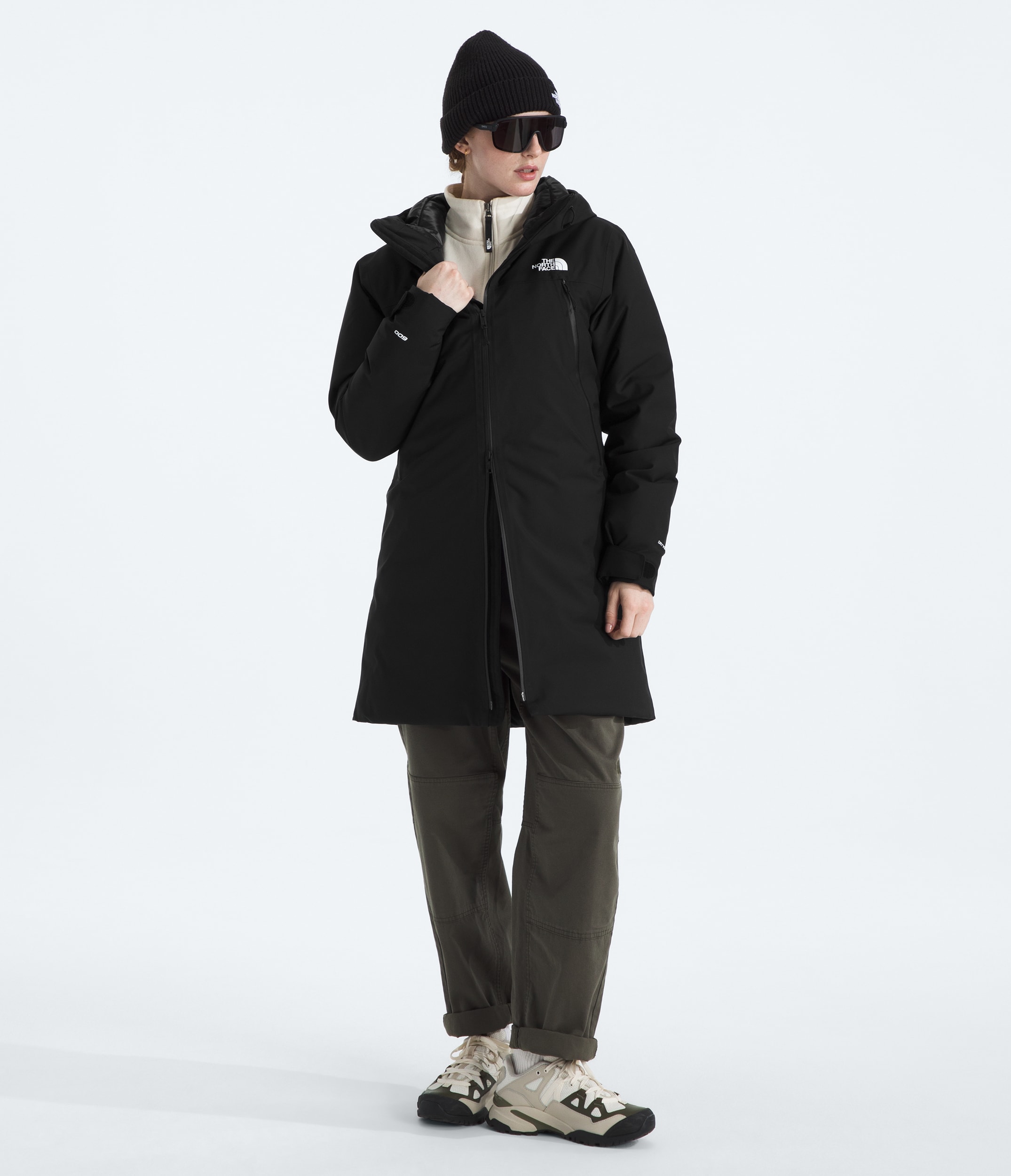 Parka en duvet MTN Range pour femmes TNF HERO2