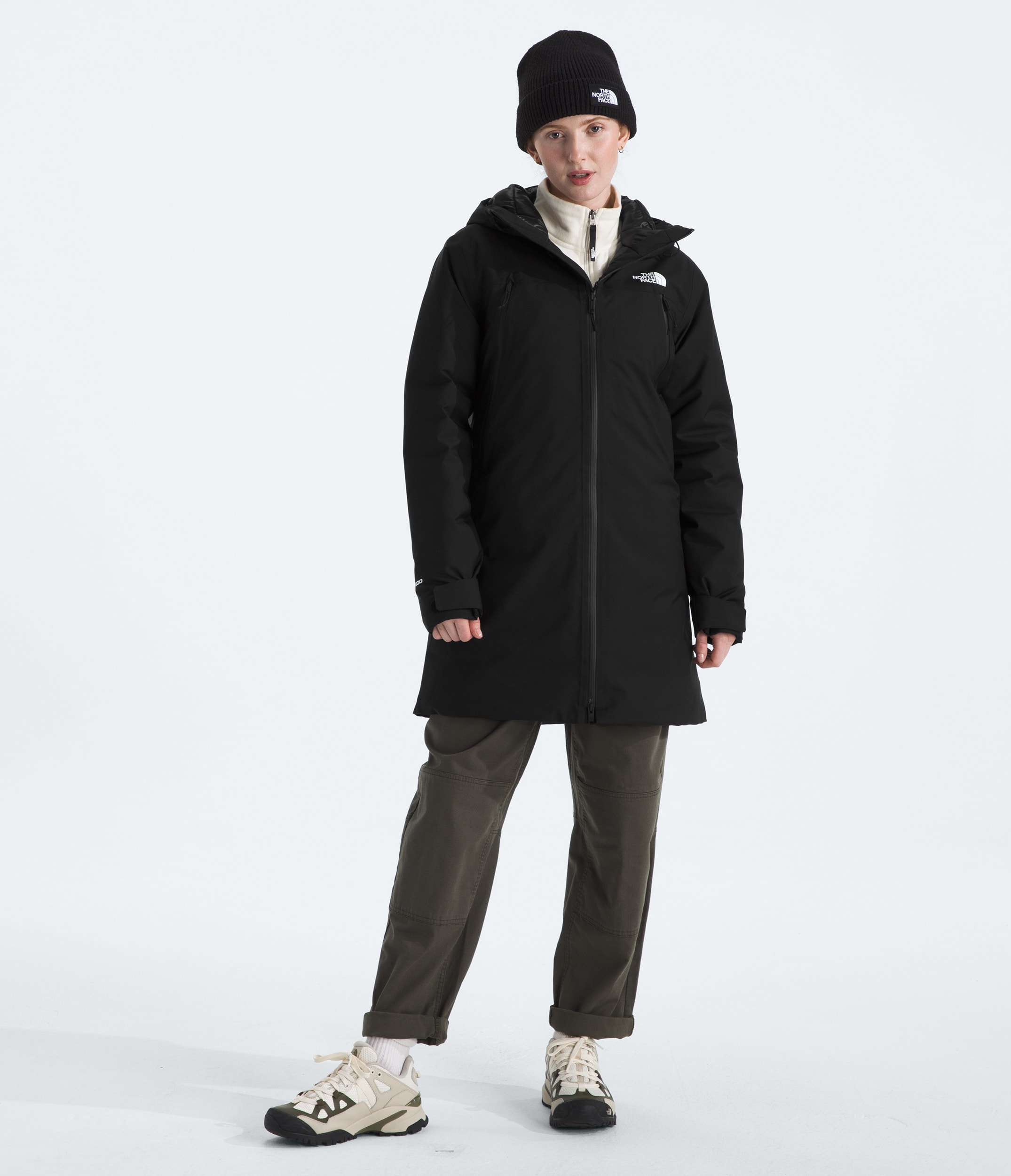 Parka en duvet MTN Range pour femmes TNF HERO