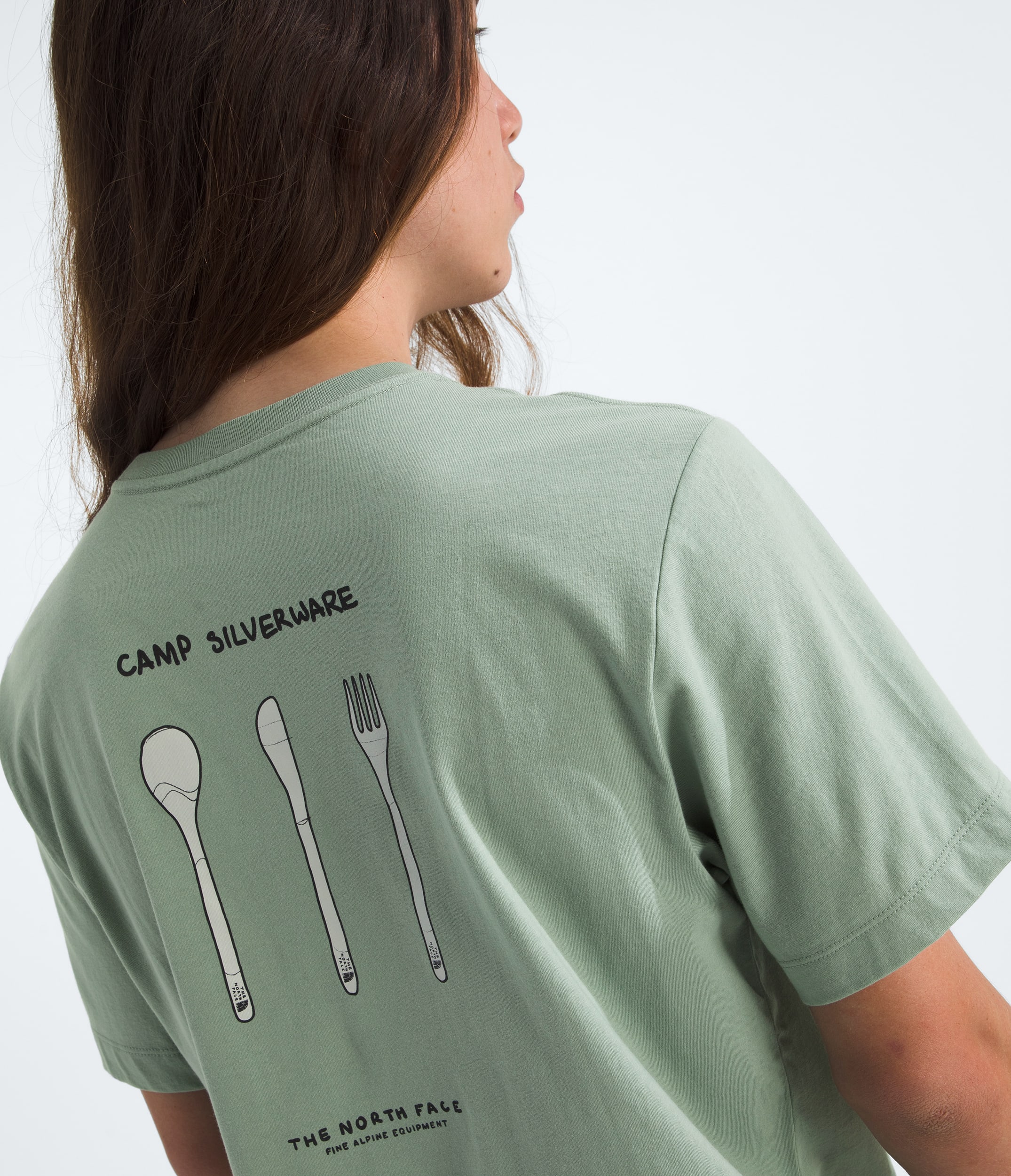 Mens Evolution Sketch Logo ShortSleeve TeeGraphic TNF HERO2