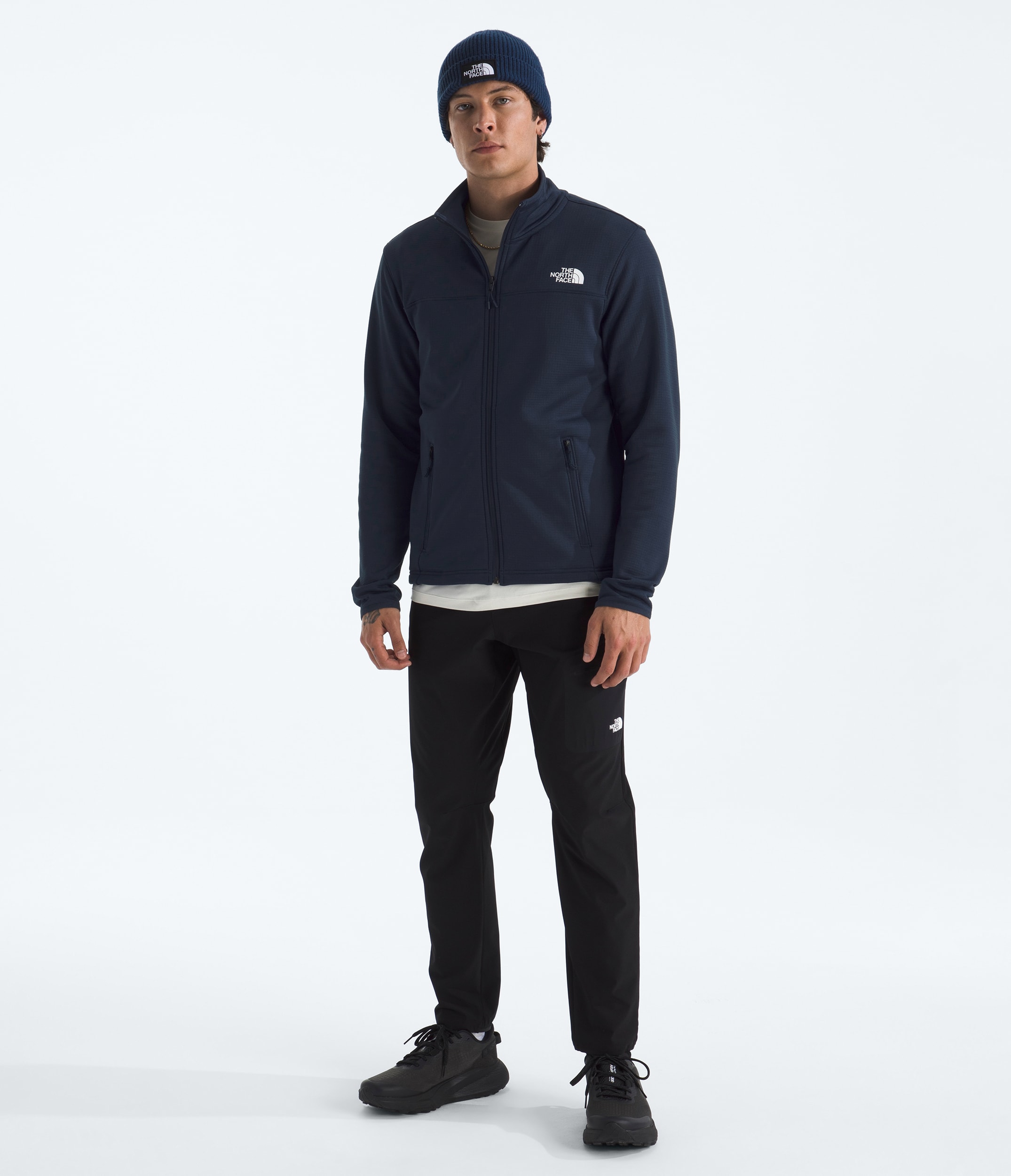 Men's Cedar Trail Grid Fleece Full-Zip Jacket | The North Face